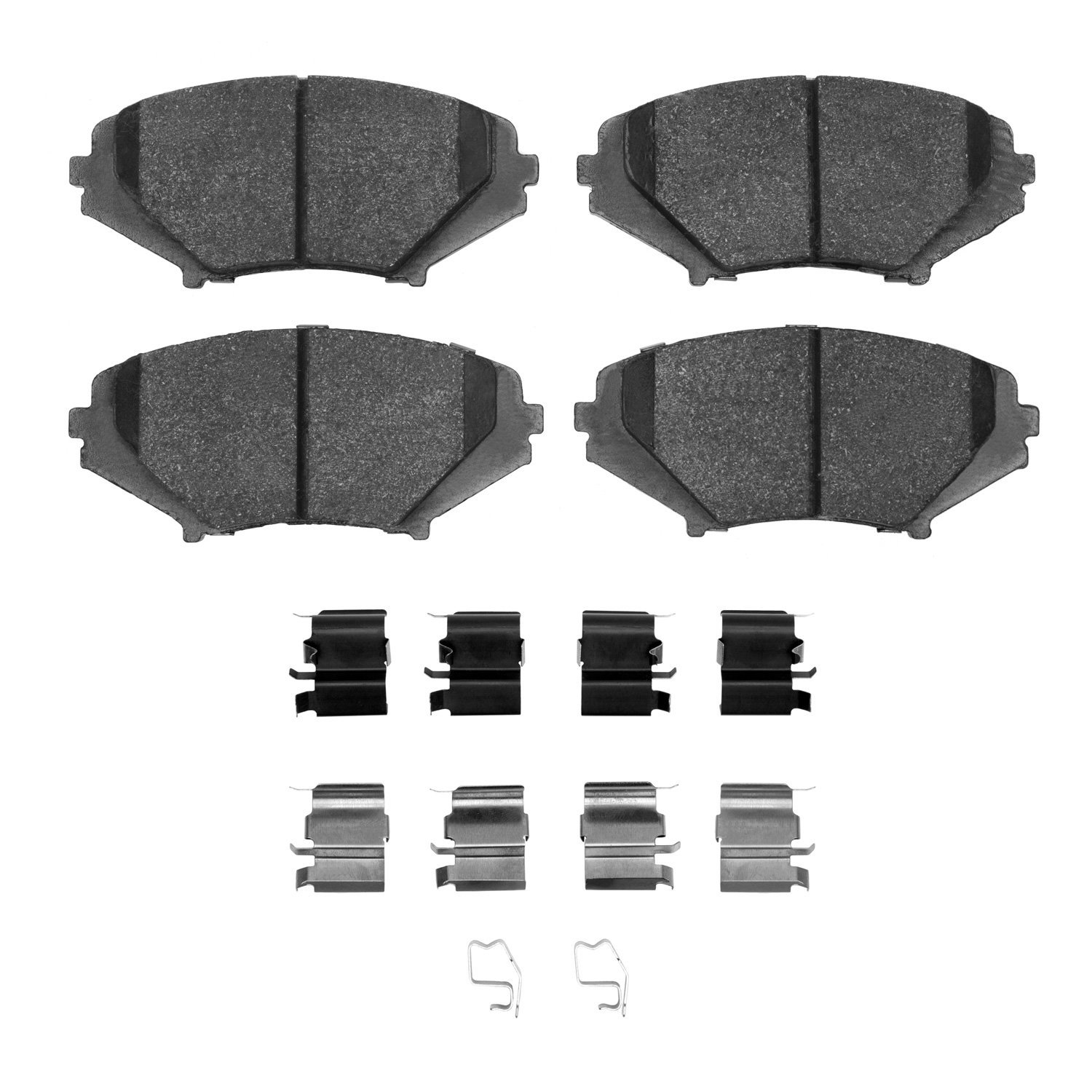 Active Performance Brake Pads & Hardware Kit, 2004-2011