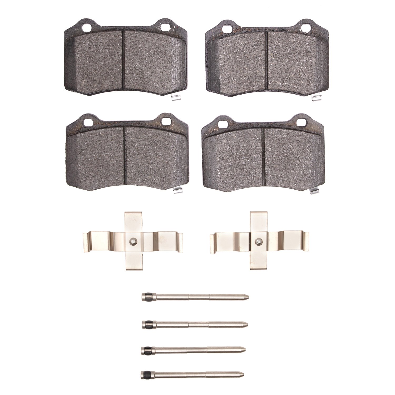 1115-1053-02 Active Performance Brake Pads & Hardware Kit, 2010-2016 Kia/Hyundai/Genesis, Position: Rear