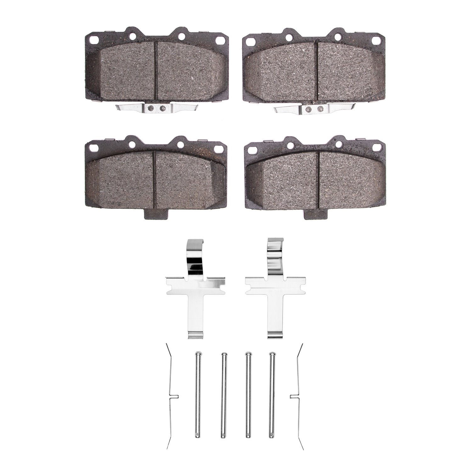 1115-1182-01 Active Performance Brake Pads & Hardware Kit, 2006-2007 Subaru, Position: Front