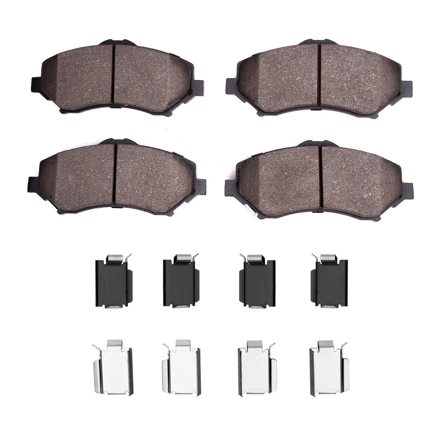 1115-1273-01 Active Performance Brake Pads & Hardware Kit, 2007-2018 Multiple Makes/Models, Position: Front