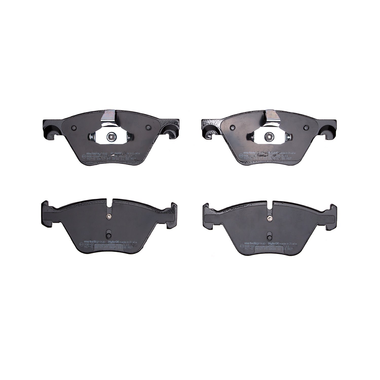 1115-1504-00 Active Performance Low-Metallic Brake Pads, 2011-2016 BMW, Position: Front