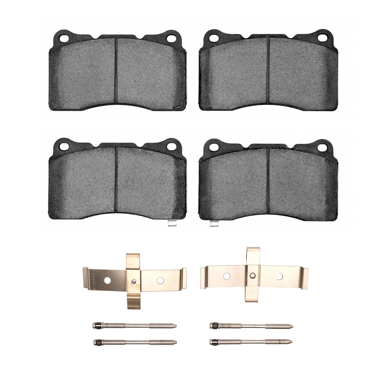 1115-1743-01 Active Performance Brake Pads & Hardware Kit, 2010-2016 Kia/Hyundai/Genesis, Position: Front