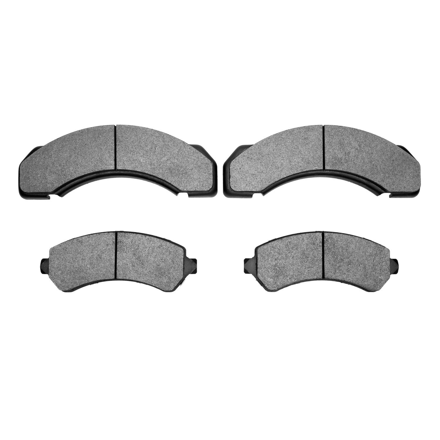 1214-0717-00 Heavy-Duty Semi-Metallic Brake Pads, 1973-2012 Multiple Makes/Models, Position: Front,Fr & Rr,Fr,Rear,Rr