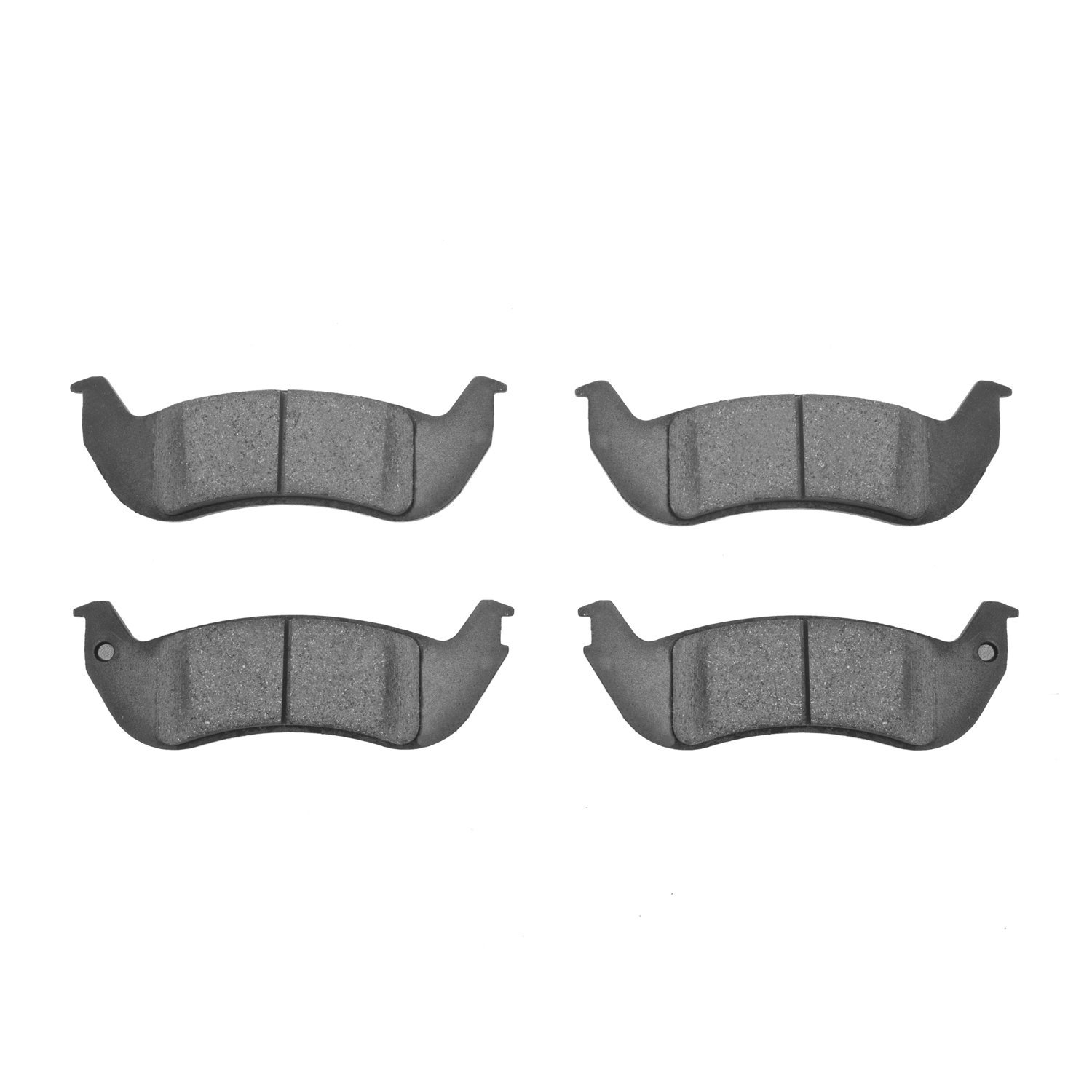 1214-0932-00 Heavy-Duty Semi-Metallic Brake Pads, 2003-2011 Ford/Lincoln/Mercury/Mazda, Position: Rear
