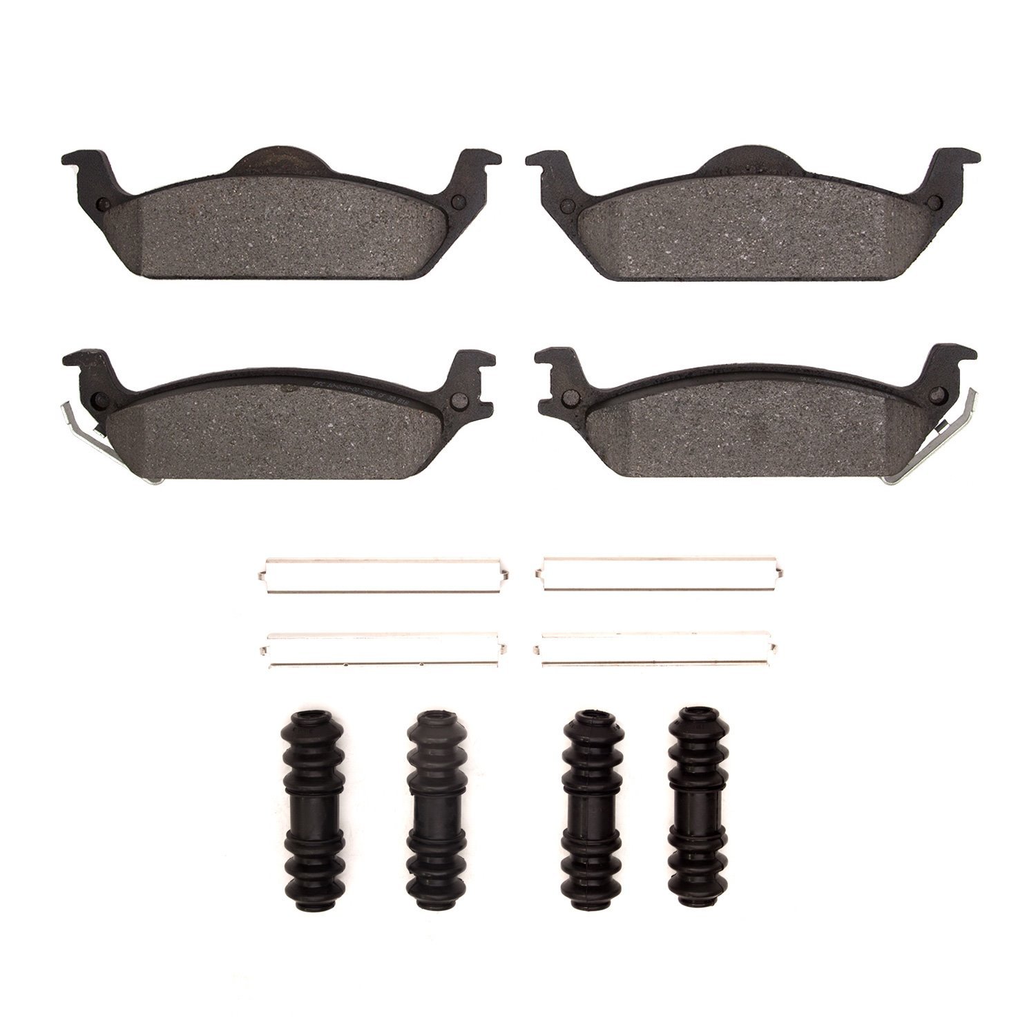 Heavy-Duty Brake Pads & Hardware Kit, 2003-2004 Mopar