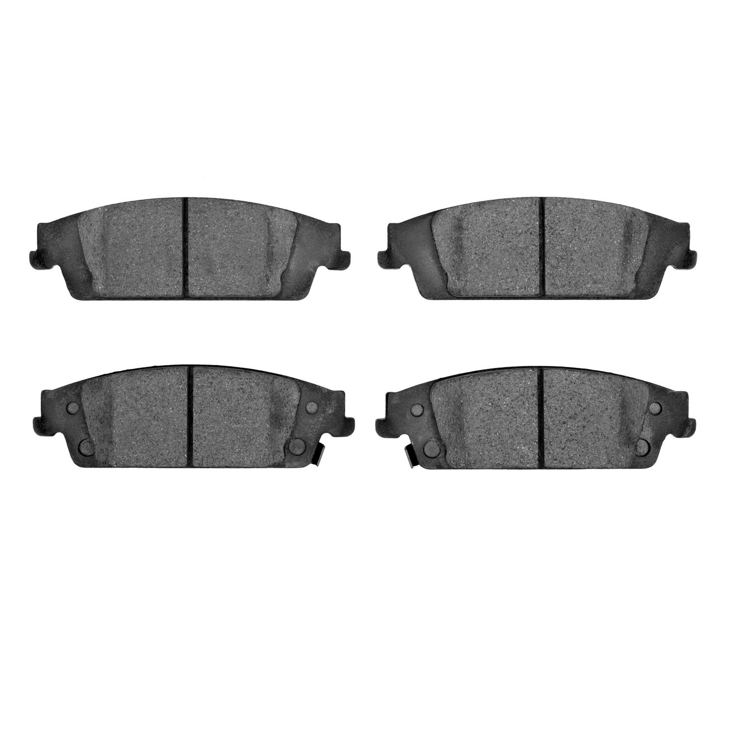 1214-1194-10 Heavy-Duty Semi-Metallic Brake Pads, 2014-2020 GM, Position: Rear