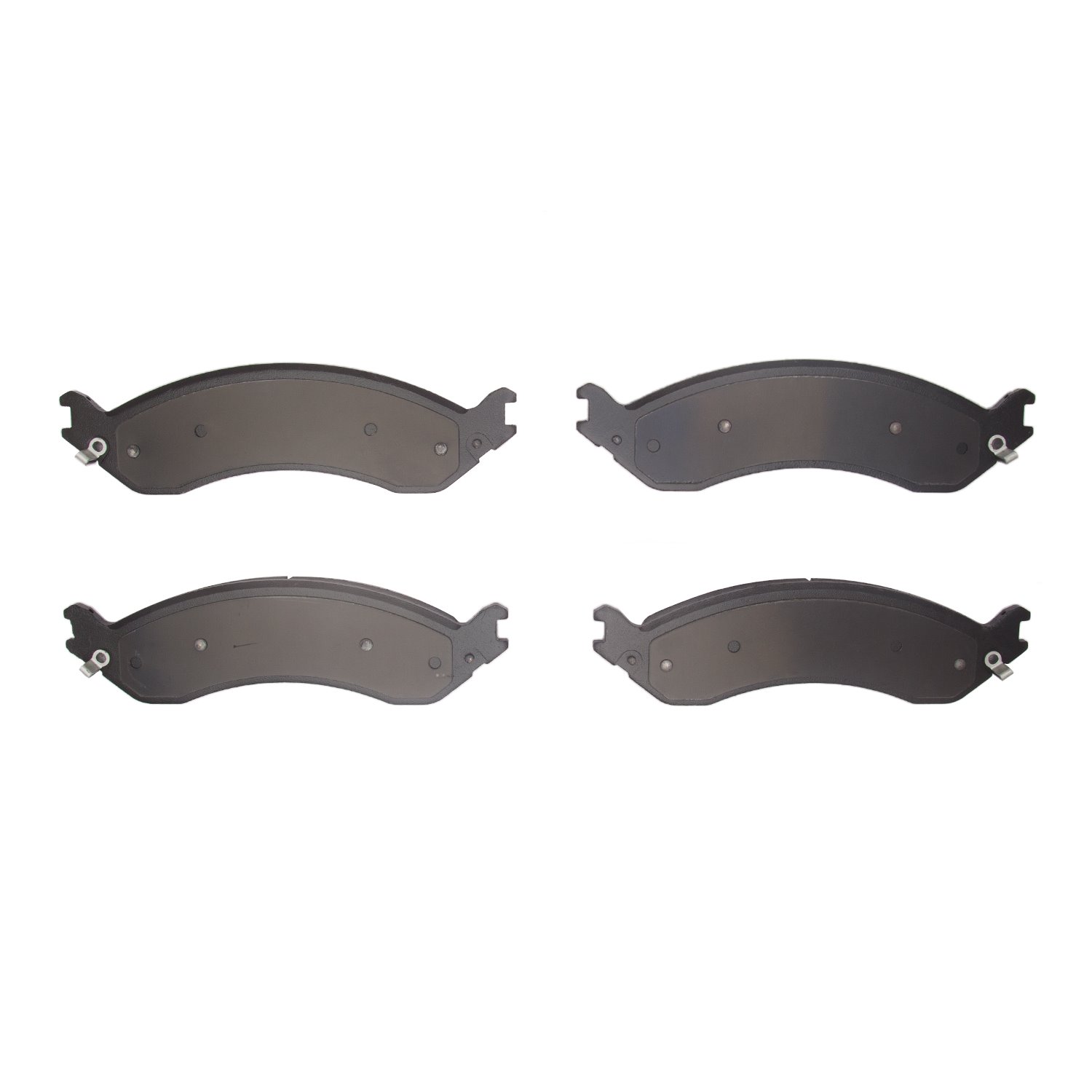 1214-2406-00 Heavy-Duty Semi-Metallic Brake Pads, Fits Select GM, Position: Rear