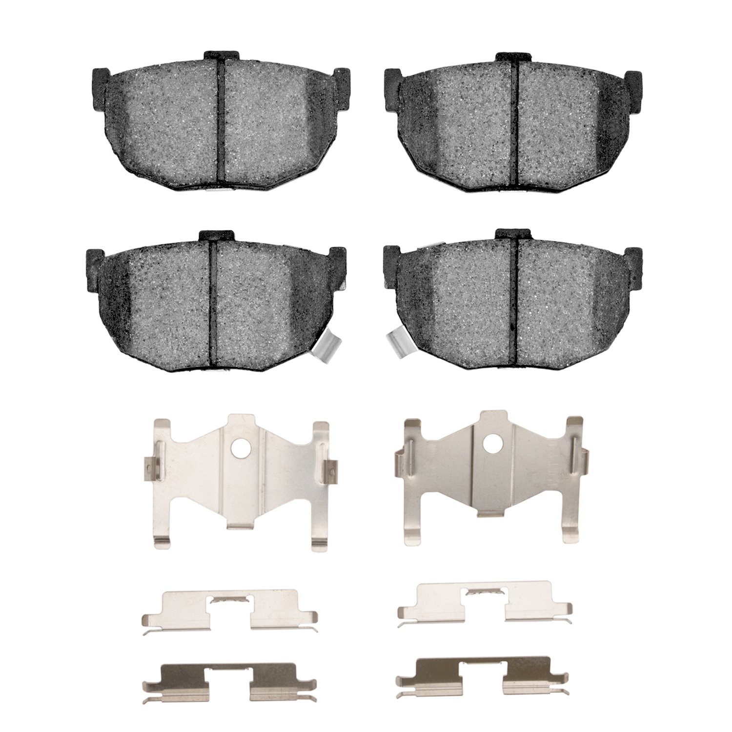 1310-0323-02 3000-Series Ceramic Brake Pads & Hardware Kit, 1984-1984 Infiniti/Nissan, Position: Rear