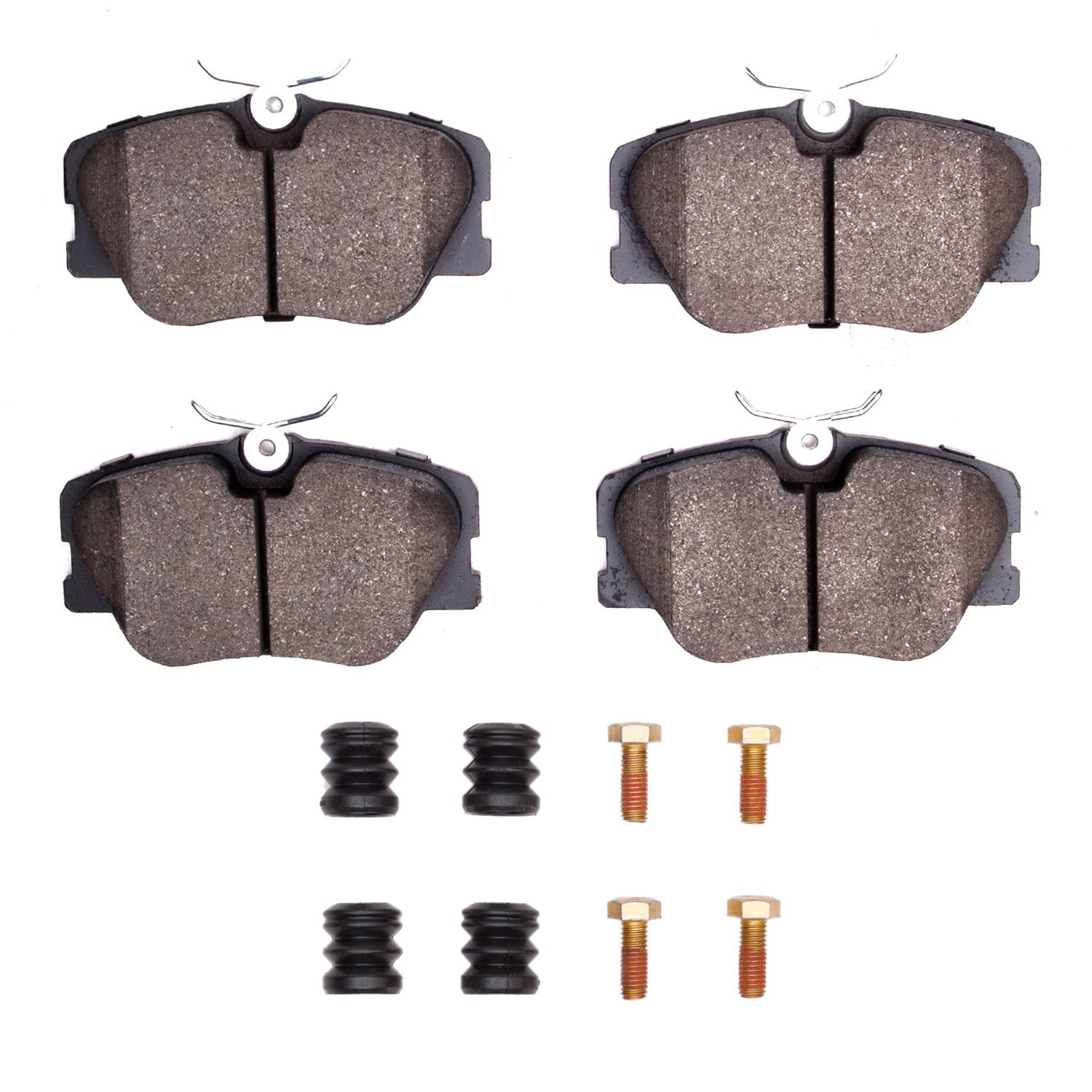 1310-0423-01 3000-Series Ceramic Brake Pads & Hardware Kit, 1984-1995 Mercedes-Benz, Position: Front