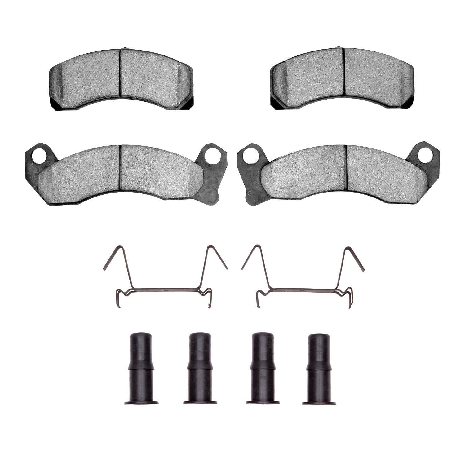 1310-0499-02 3000-Series Ceramic Brake Pads & Hardware Kit, 1979-1991 Ford/Lincoln/Mercury/Mazda, Position: Front