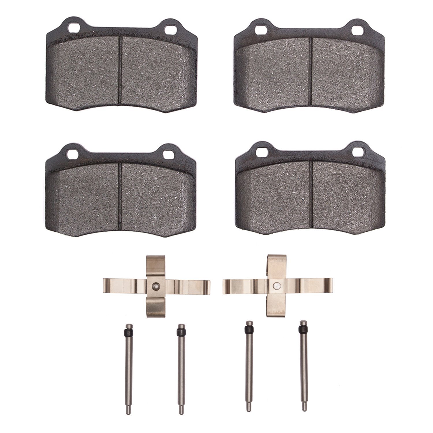 1310-0592-11 3000-Series Ceramic Brake Pads & Hardware Kit, 2003-2005 Jaguar, Position: Rear