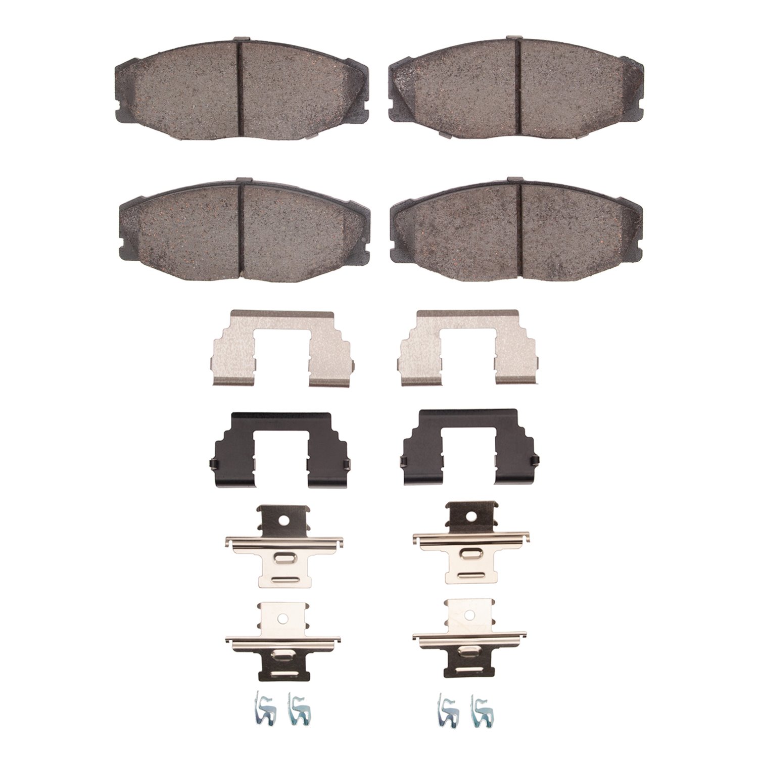 1310-0604-01 3000-Series Ceramic Brake Pads & Hardware Kit, 1993-1998 Lexus/Toyota/Scion, Position: Front