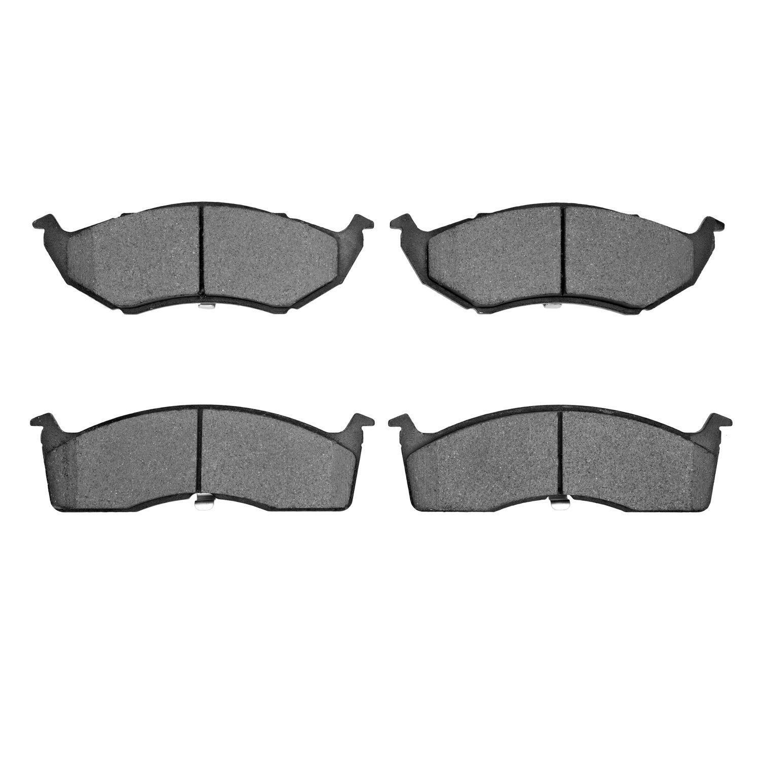 1310-0730-00 3000-Series Ceramic Brake Pads, 1998-2004 Mopar, Position: Front