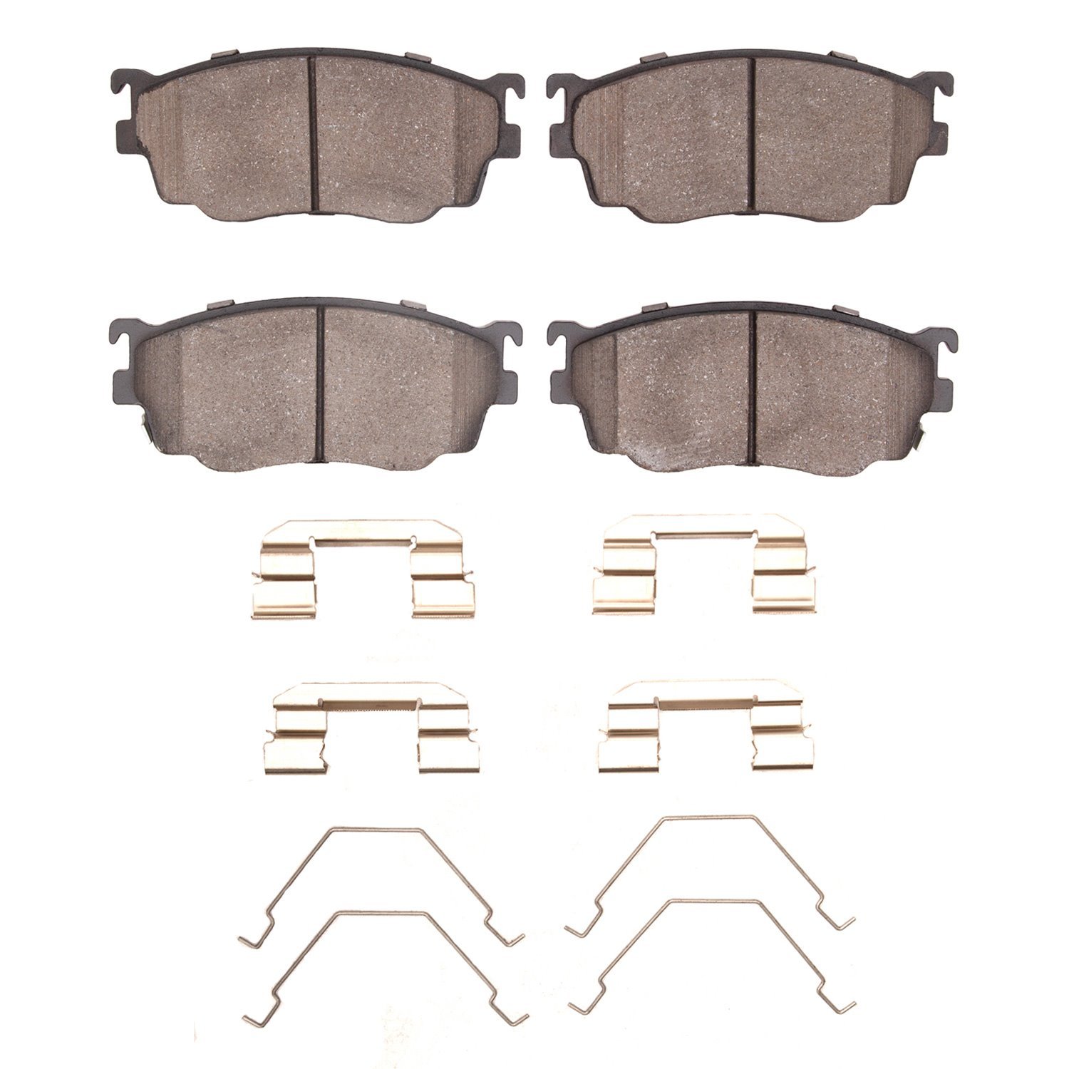 3000-Series Ceramic Brake Pads & Hardware Kit, 1998-2003