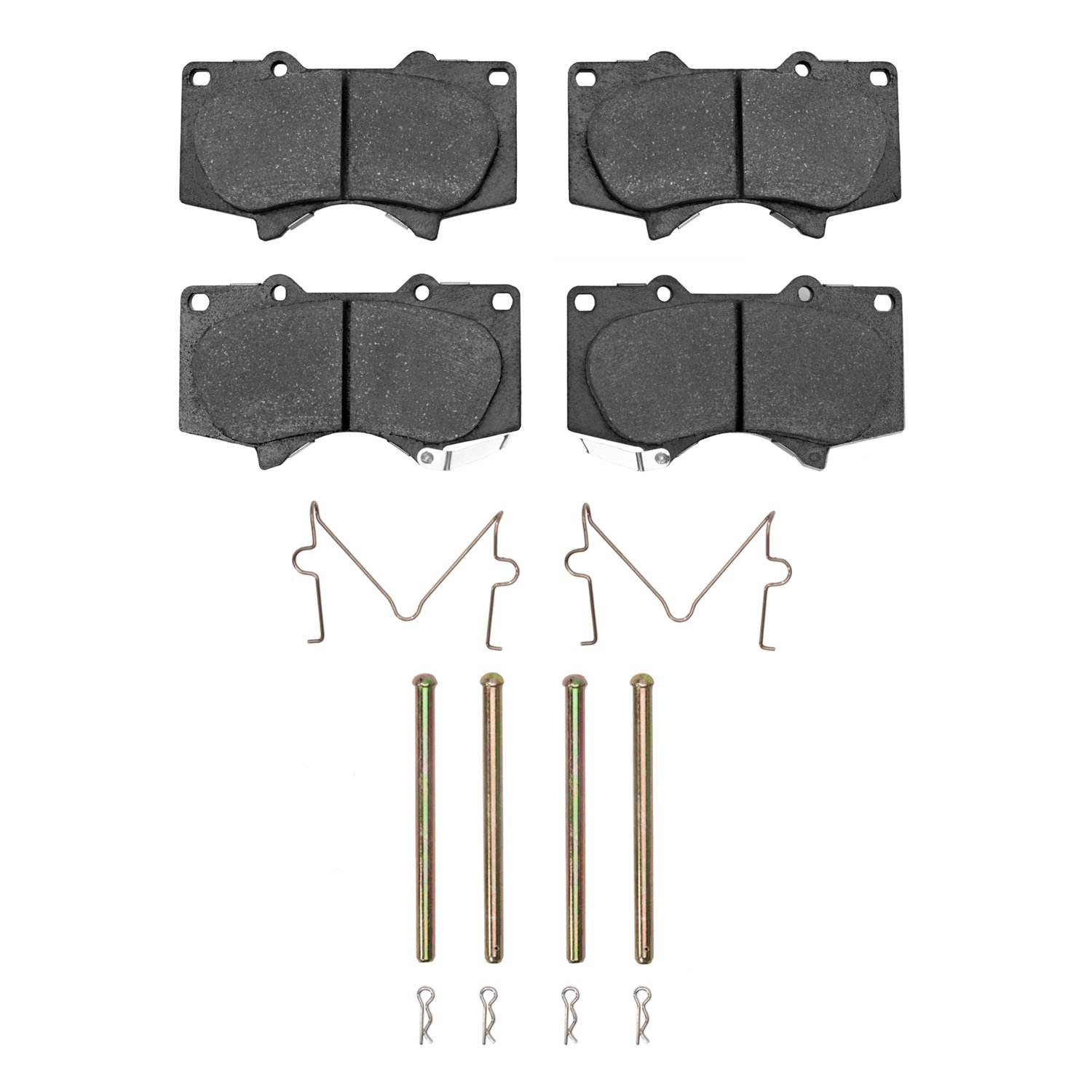 1310-0976-01 3000-Series Ceramic Brake Pads & Hardware Kit, Fits Select Multiple Makes/Models, Position: Front