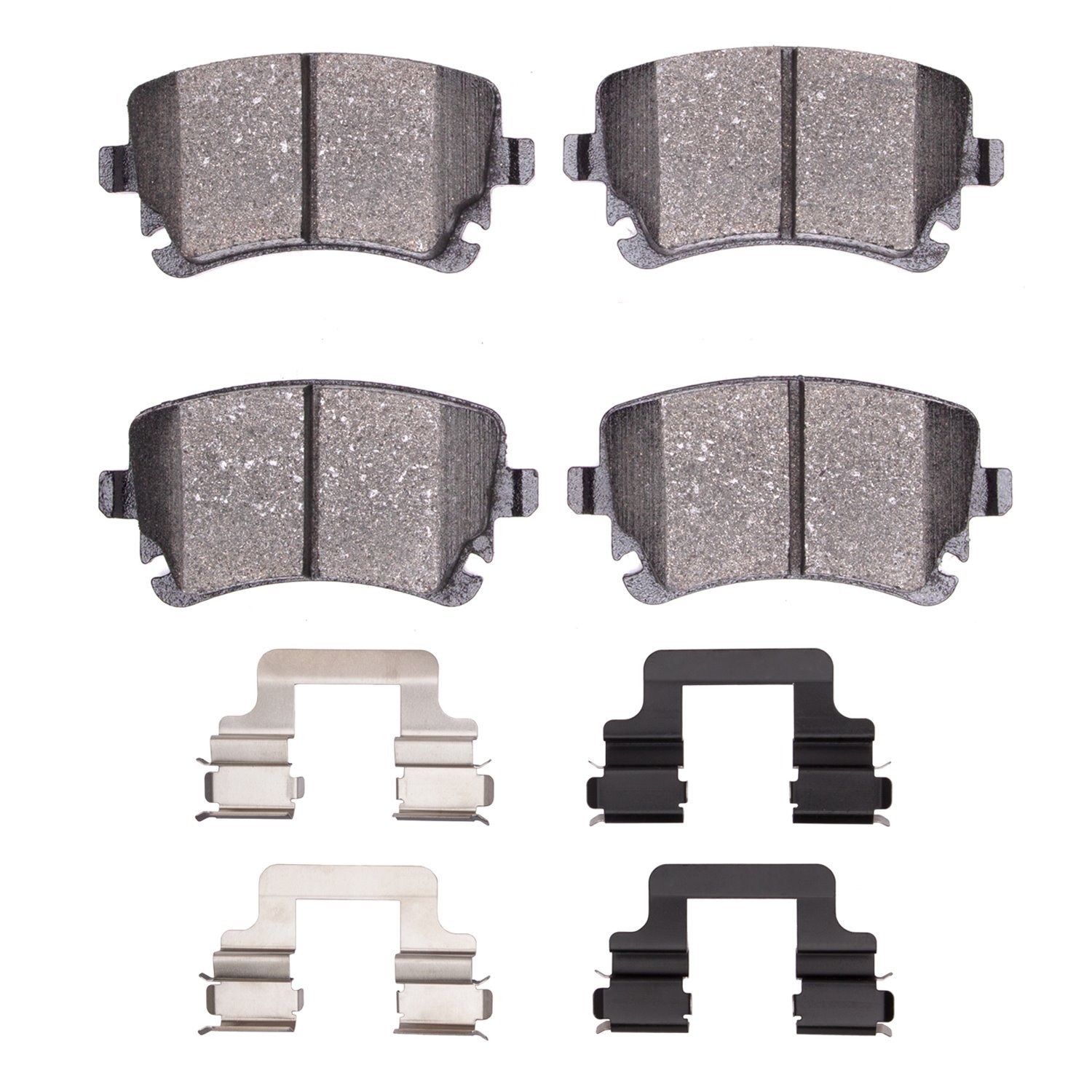 1310-1018-01 3000-Series Ceramic Brake Pads & Hardware Kit, 2003-2018 Multiple Makes/Models, Position: Rear