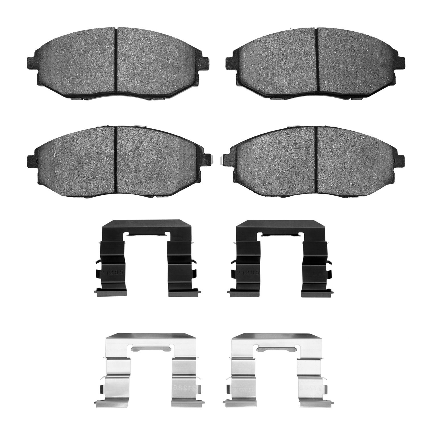 1310-1031-01 3000-Series Ceramic Brake Pads & Hardware Kit, 2004-2010 Multiple Makes/Models, Position: Front