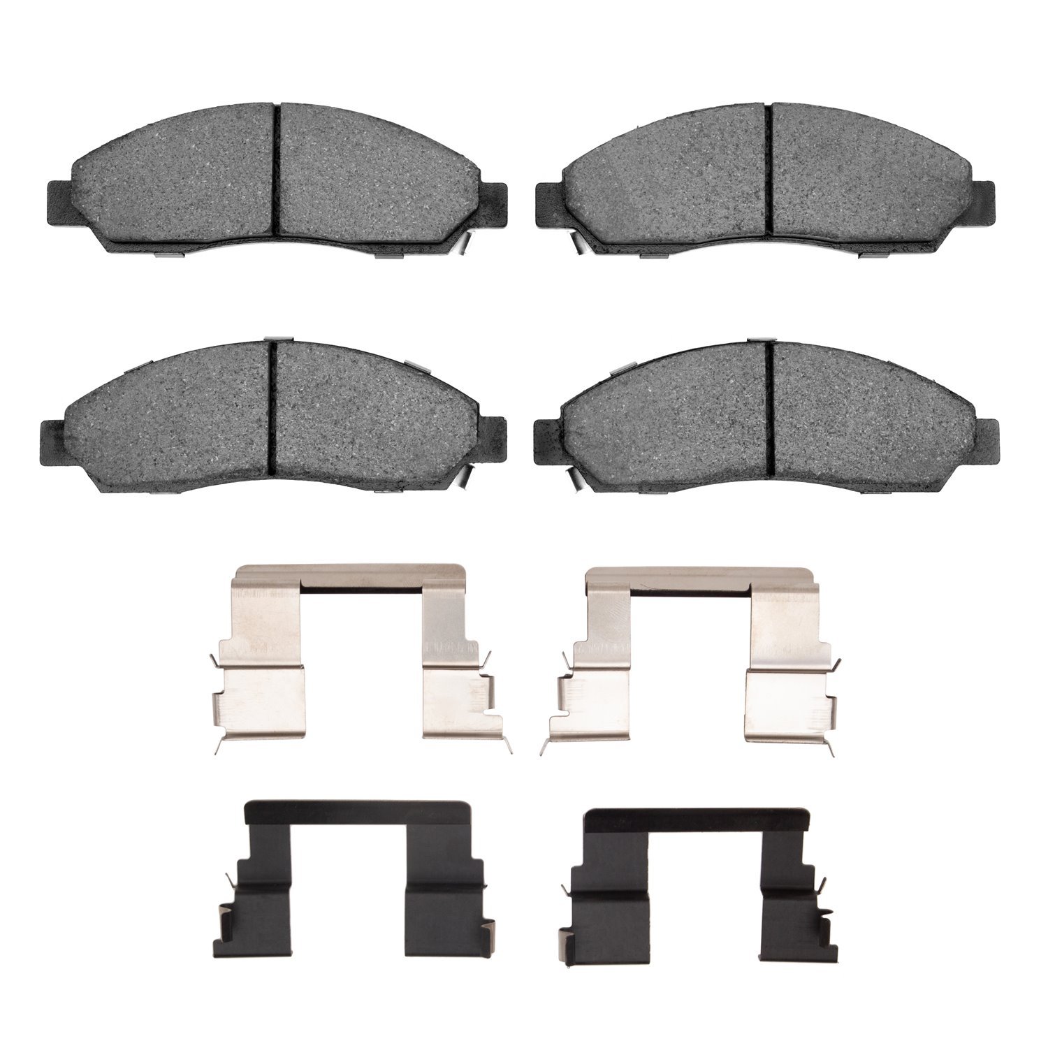 1310-1039-01 3000-Series Ceramic Brake Pads & Hardware Kit, 2004-2008 GM, Position: Front