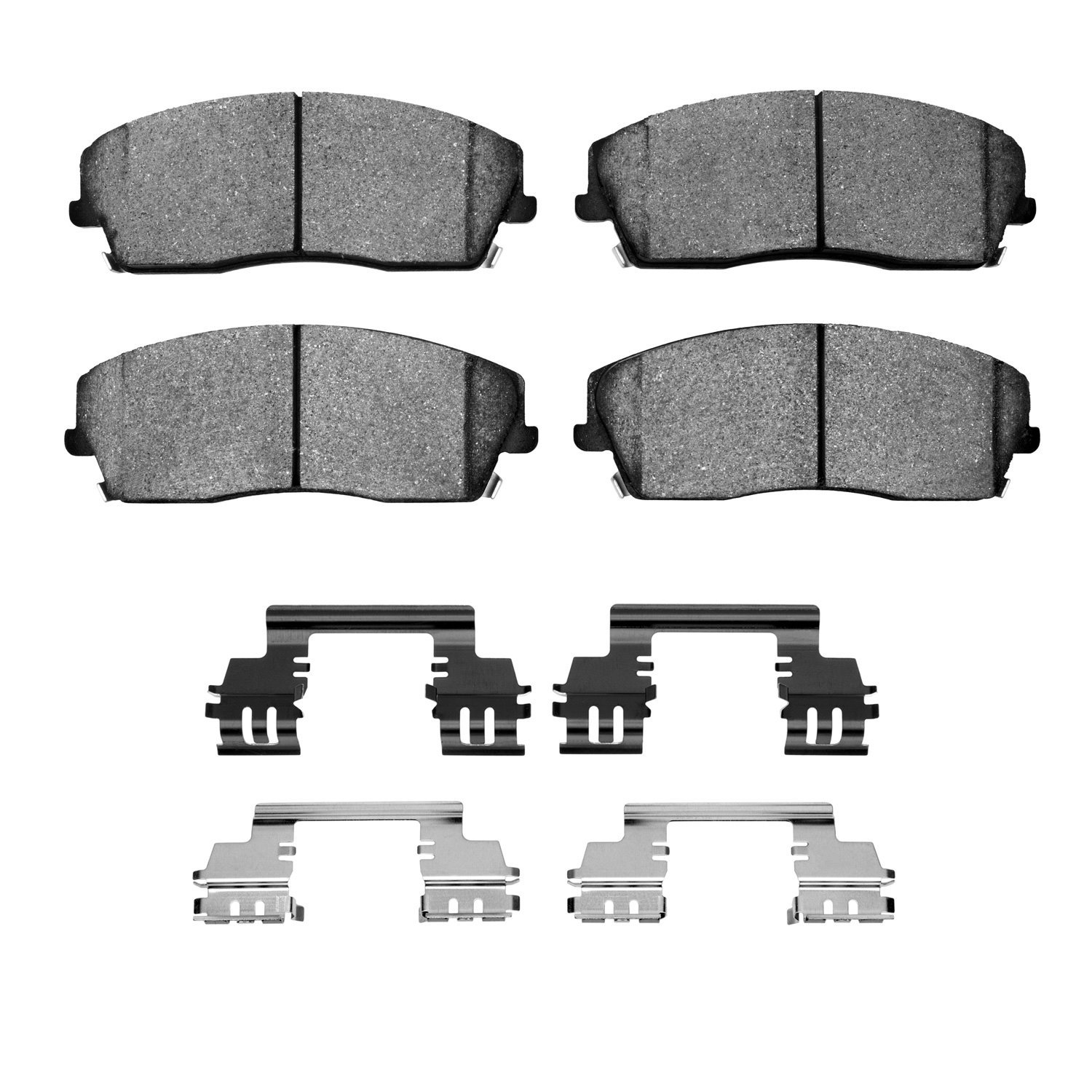 1310-1056-01 3000-Series Ceramic Brake Pads & Hardware Kit, Fits Select Mopar, Position: Front