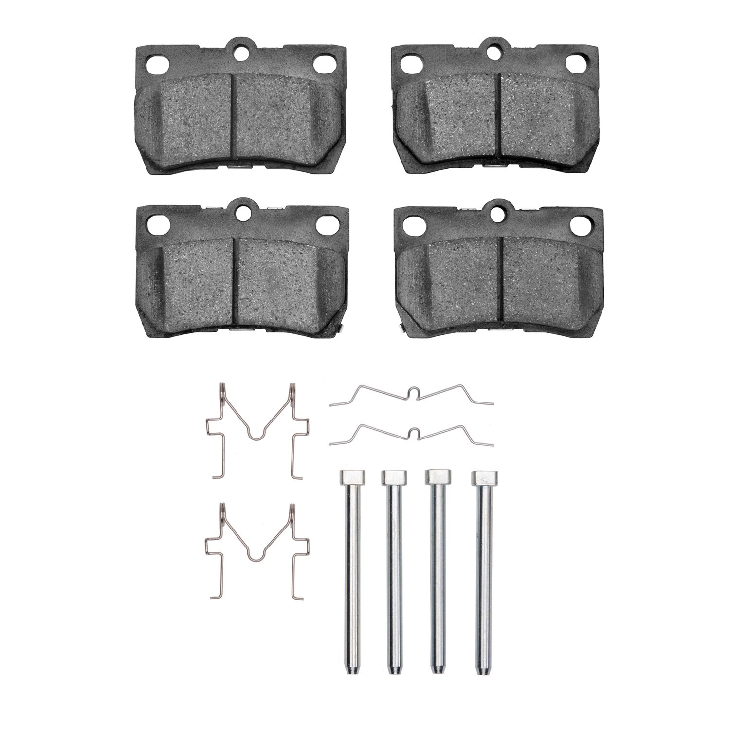 1310-1113-02 3000-Series Ceramic Brake Pads & Hardware Kit, 2006-2013 Lexus/Toyota/Scion, Position: Rear