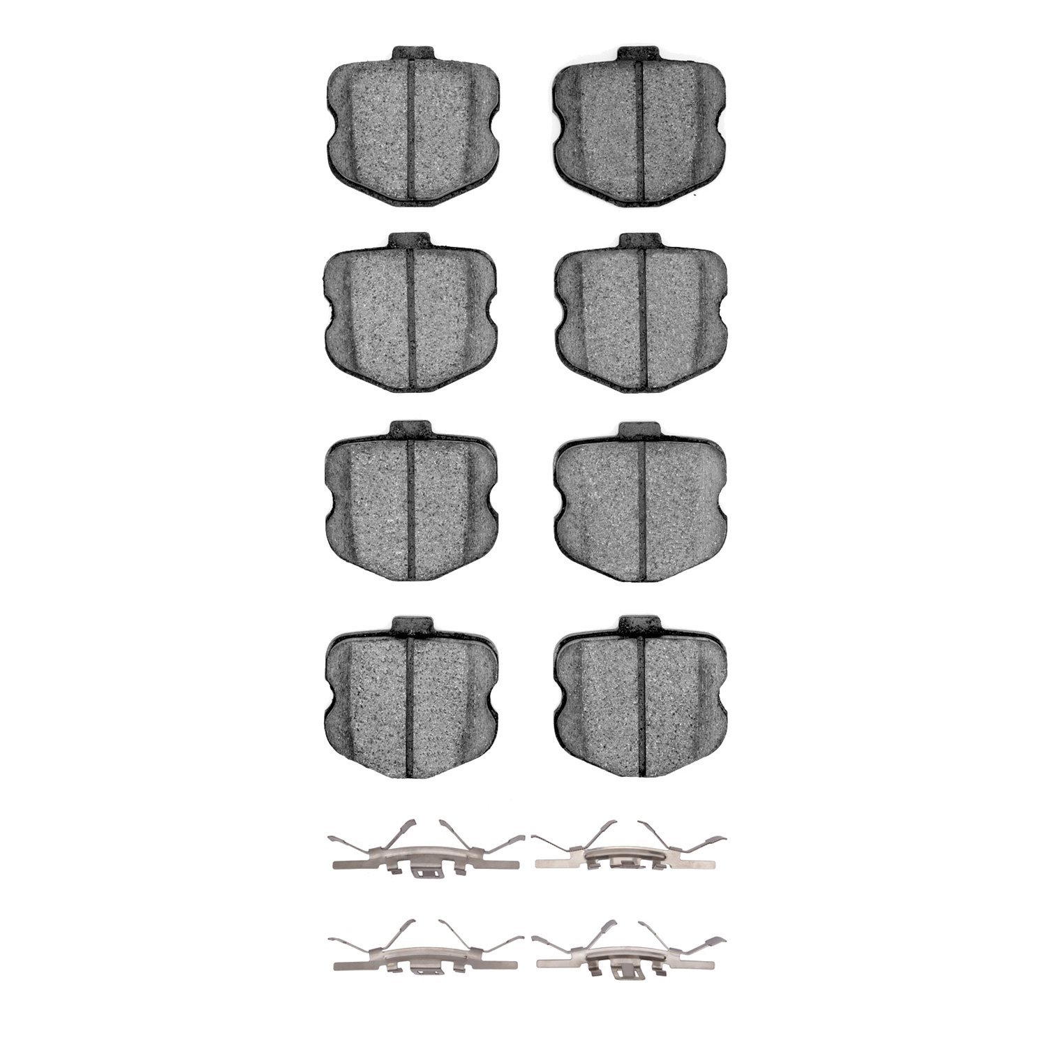 3000-Series Ceramic Brake Pads & Hardware Kit, 2006-2013