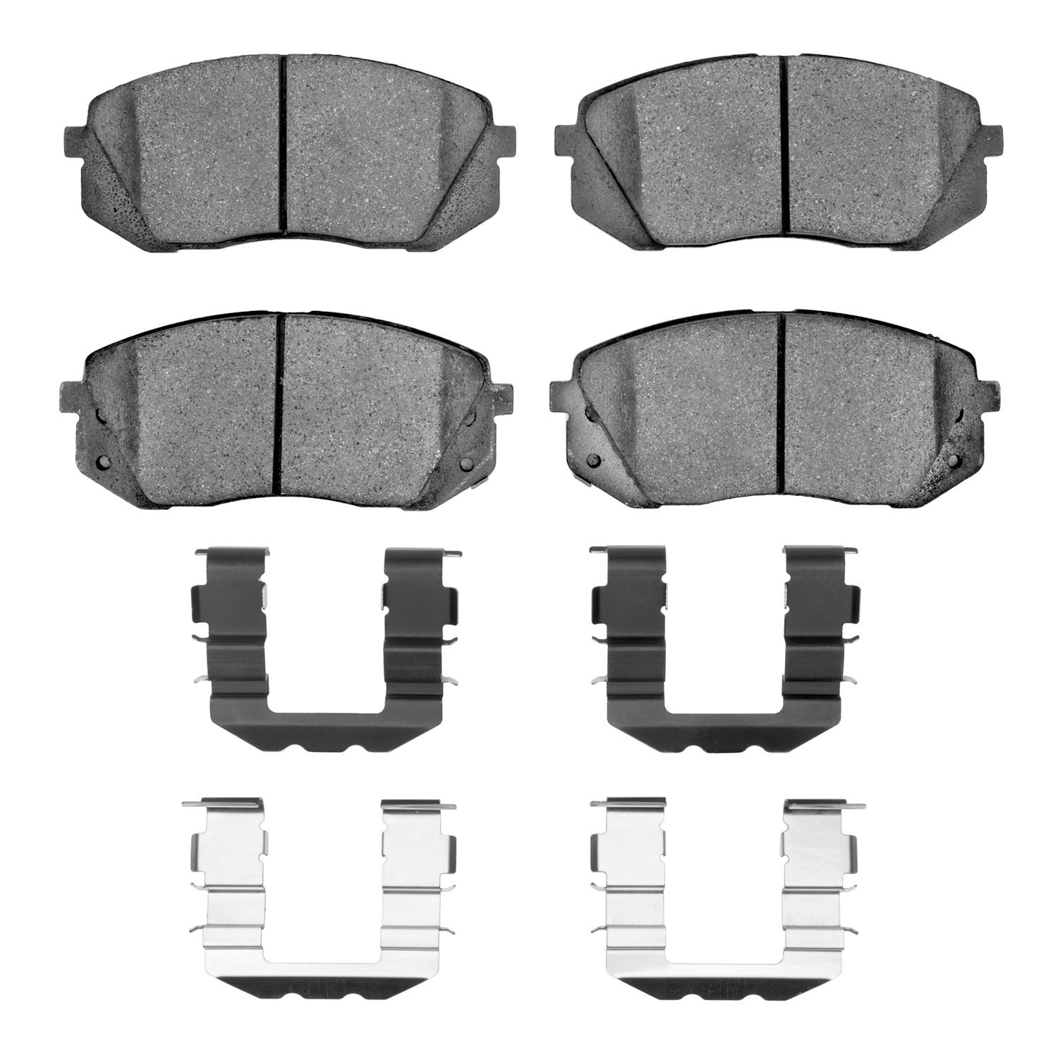 1310-1295-01 3000-Series Ceramic Brake Pads & Hardware Kit, 2007-2010 Kia/Hyundai/Genesis, Position: Front