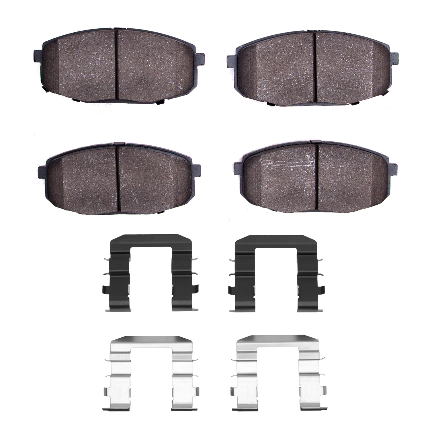 1310-1397-03 3000-Series Ceramic Brake Pads & Hardware Kit, 2014-2016 Kia/Hyundai/Genesis, Position: Front