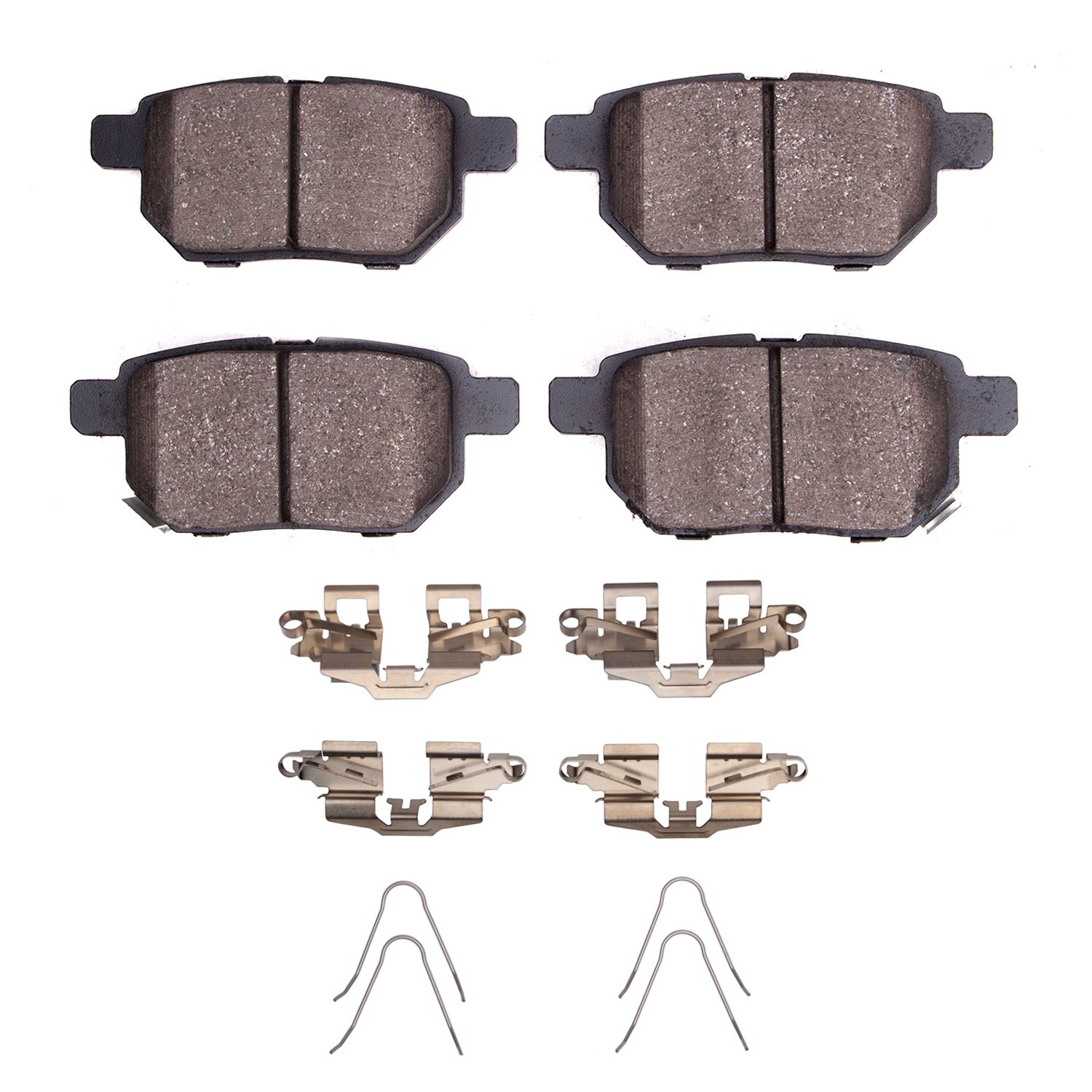 1310-1423-01 3000-Series Ceramic Brake Pads & Hardware Kit, Fits Select Multiple Makes/Models, Position: Rear