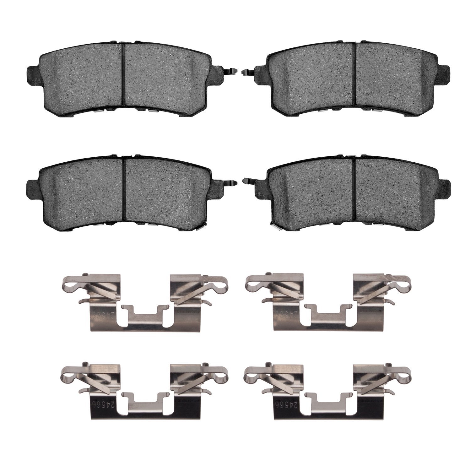 3000-Series Ceramic Brake Pads & Hardware Kit, Fits