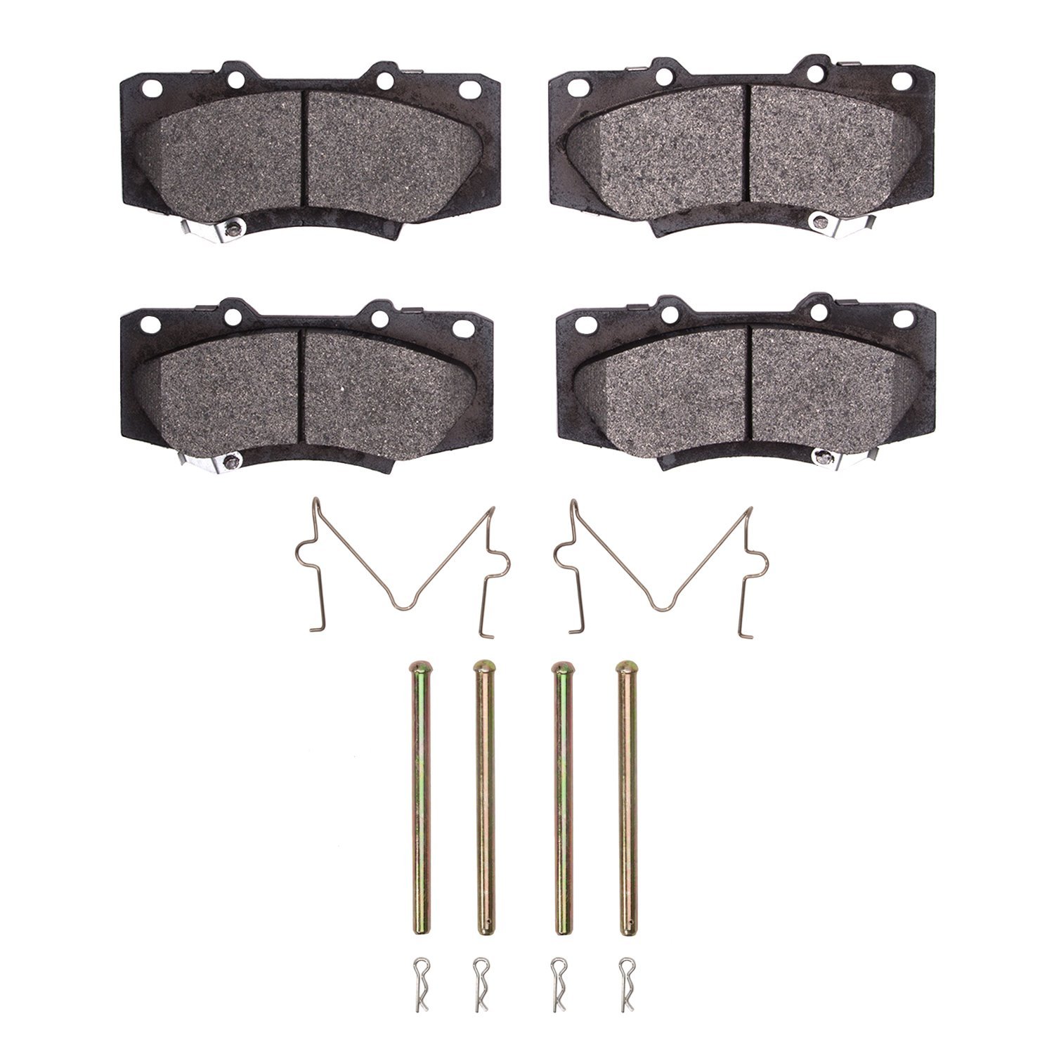 1310-1567-01 3000-Series Ceramic Brake Pads & Hardware Kit, 2013-2015 Lexus/Toyota/Scion, Position: Front