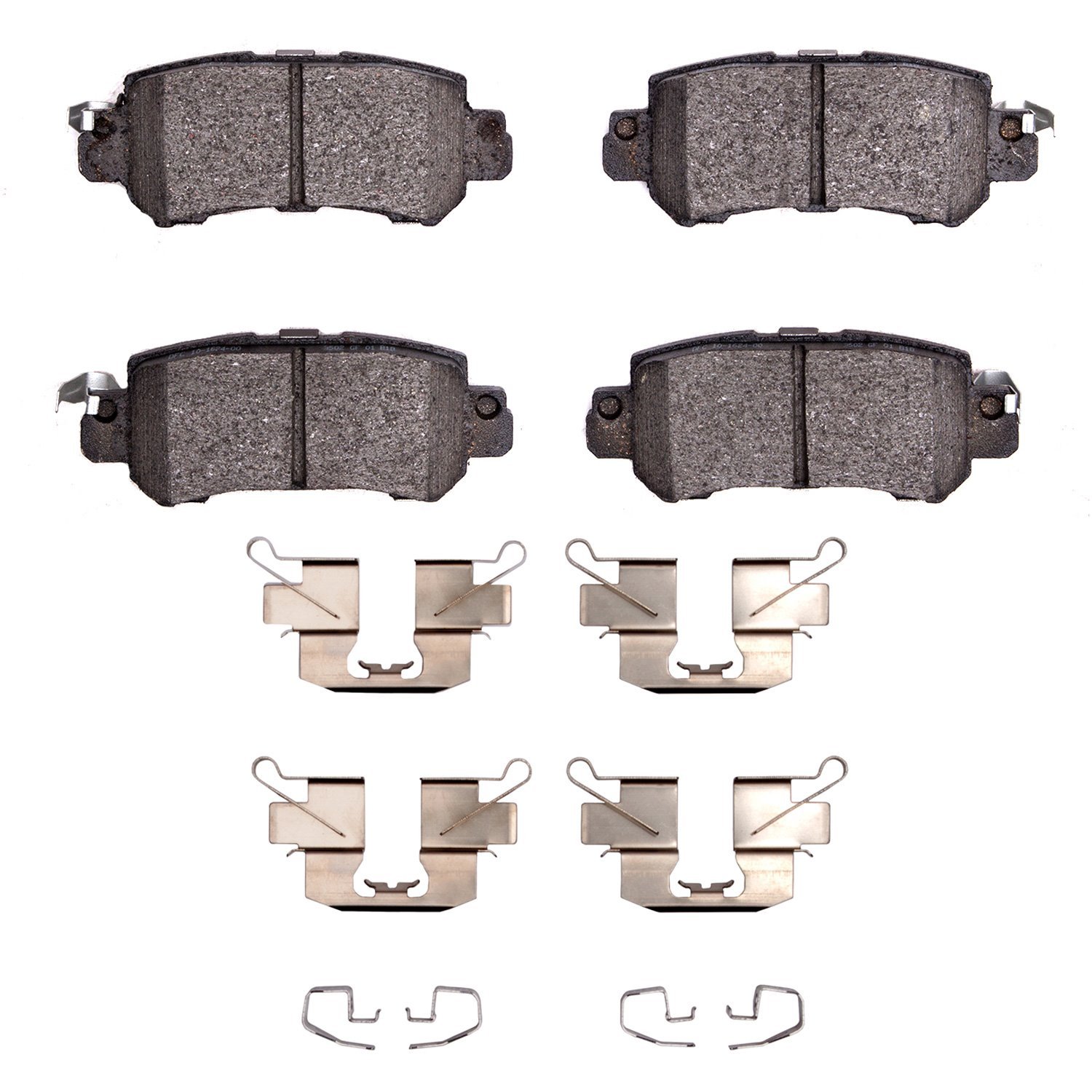 1310-1624-01 3000-Series Ceramic Brake Pads & Hardware Kit, 2013-2018 Ford/Lincoln/Mercury/Mazda, Position: Rear