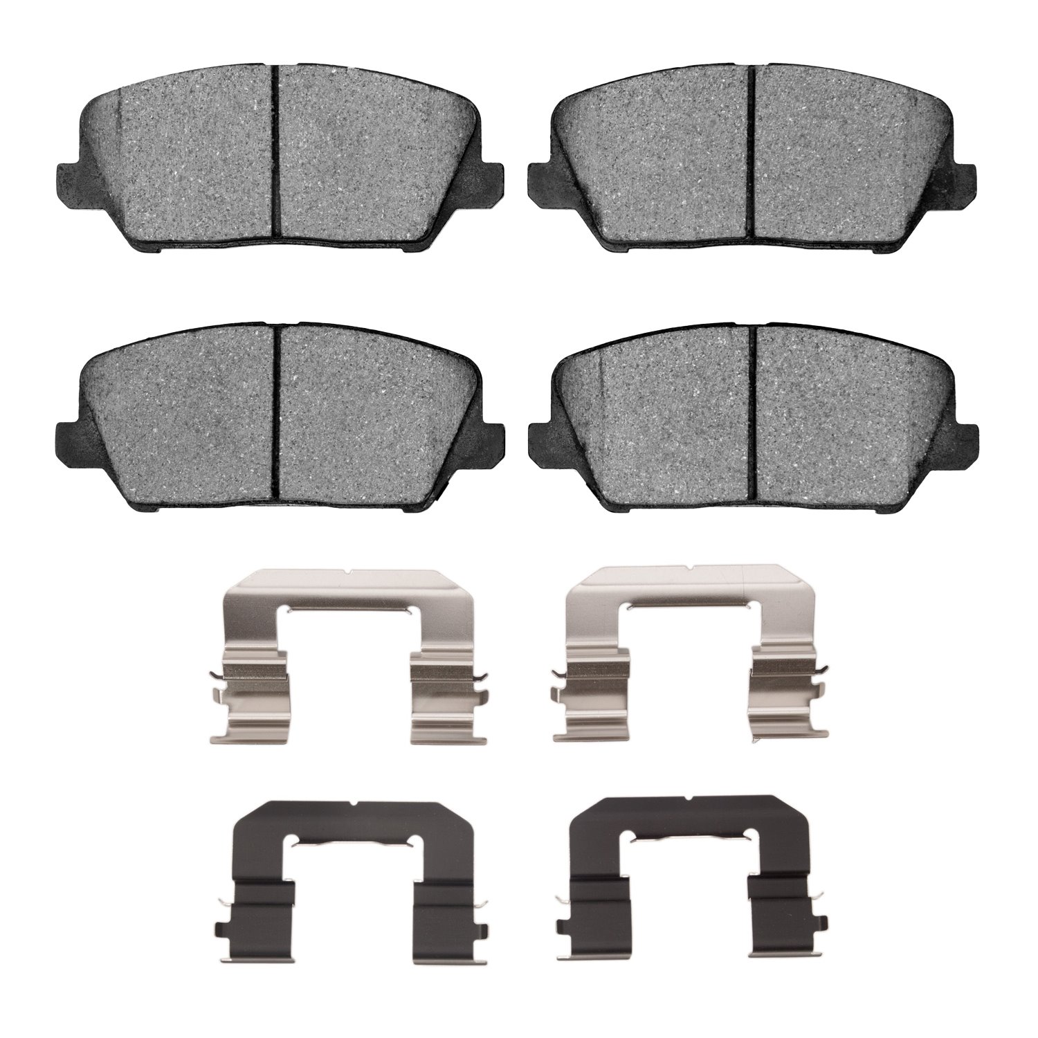 1310-1735-01 3000-Series Ceramic Brake Pads & Hardware Kit, 2014-2018 Kia/Hyundai/Genesis, Position: Front