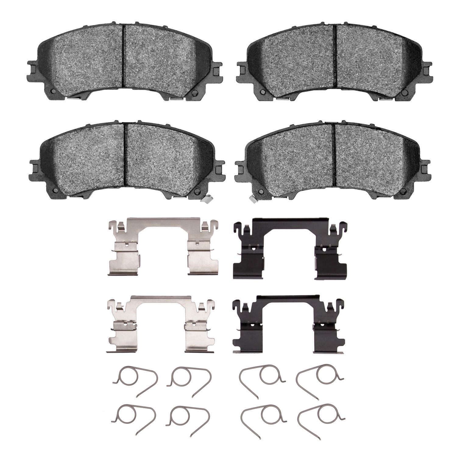 1310-1736-02 3000-Series Ceramic Brake Pads & Hardware Kit, Fits Select Infiniti/Nissan, Position: Front