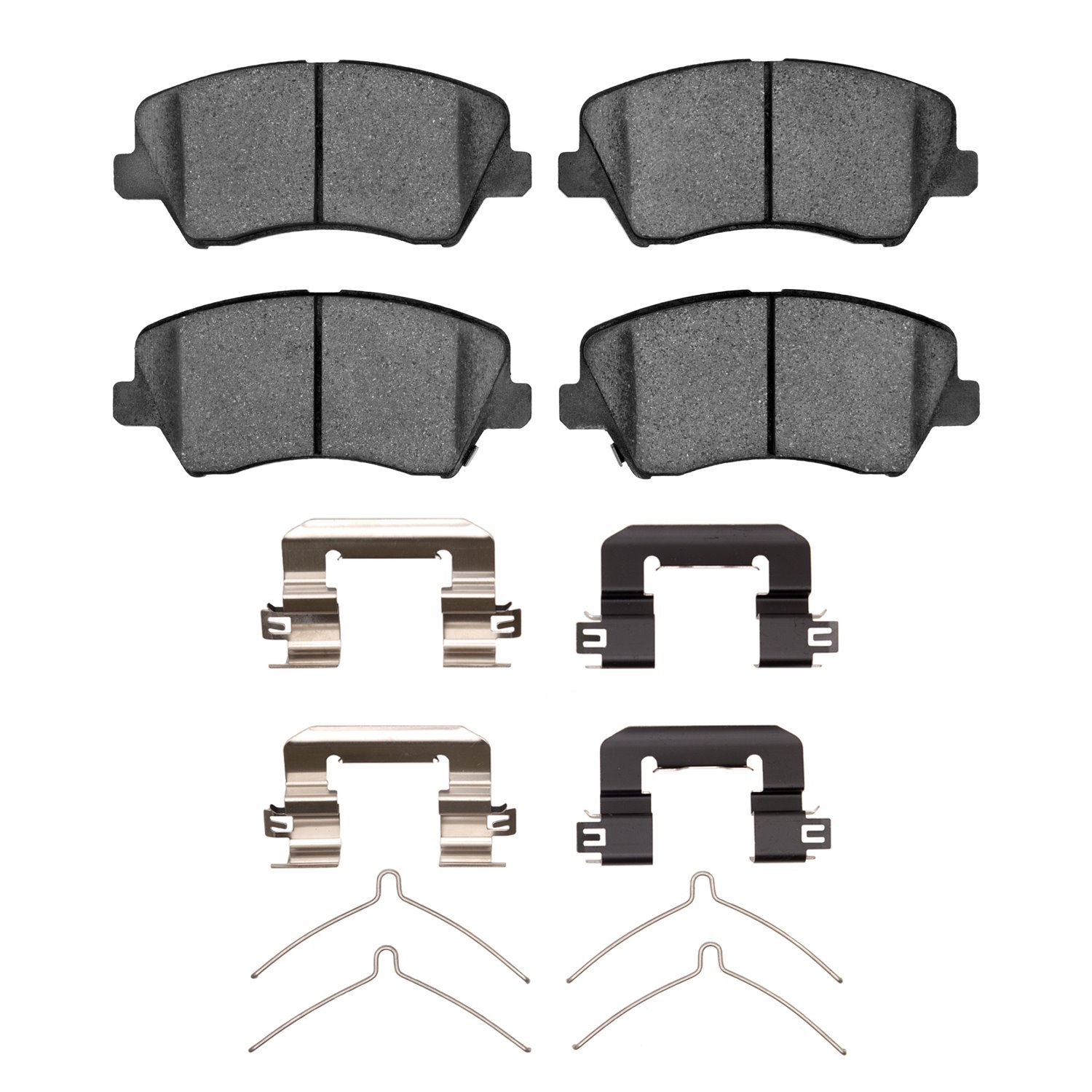 1310-1828-01 3000-Series Ceramic Brake Pads & Hardware Kit, 2016-2021 Kia/Hyundai/Genesis, Position: Front