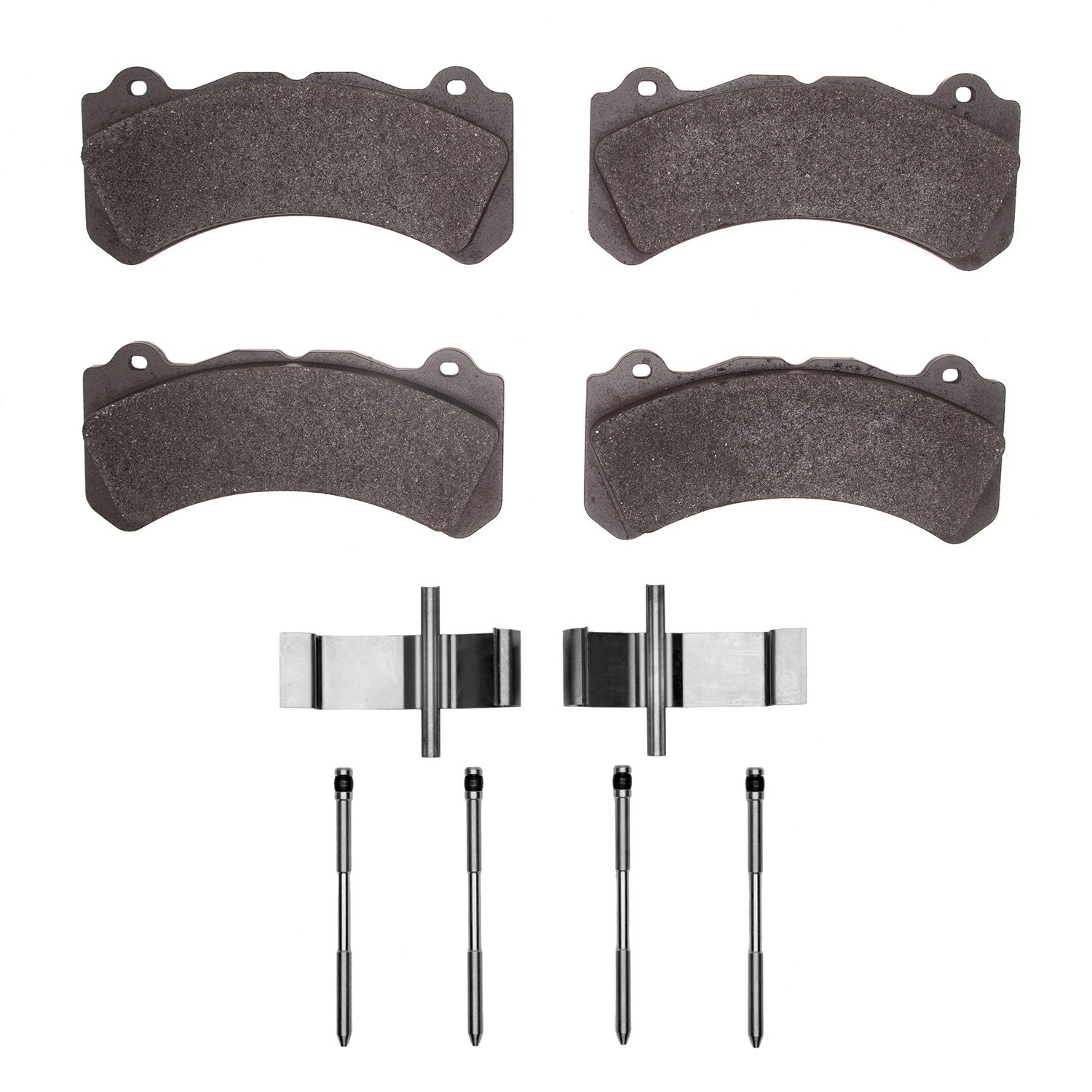 1310-2143-01 3000-Series Ceramic Brake Pads & Hardware Kit, Fits Select Volvo, Position: Front