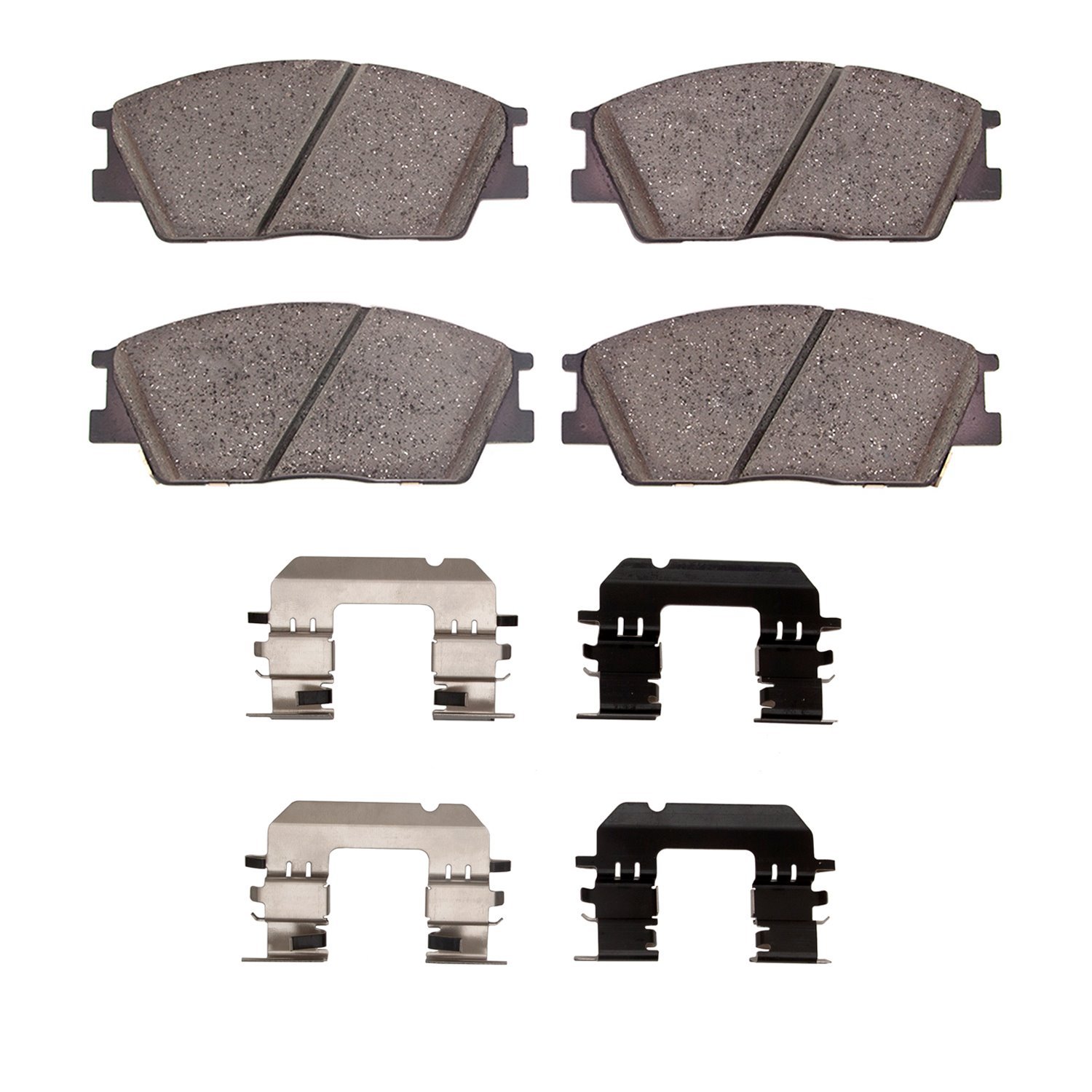 1310-2285-01 3000-Series Ceramic Brake Pads & Hardware Kit, Fits Select Kia/Hyundai/Genesis, Position: Front