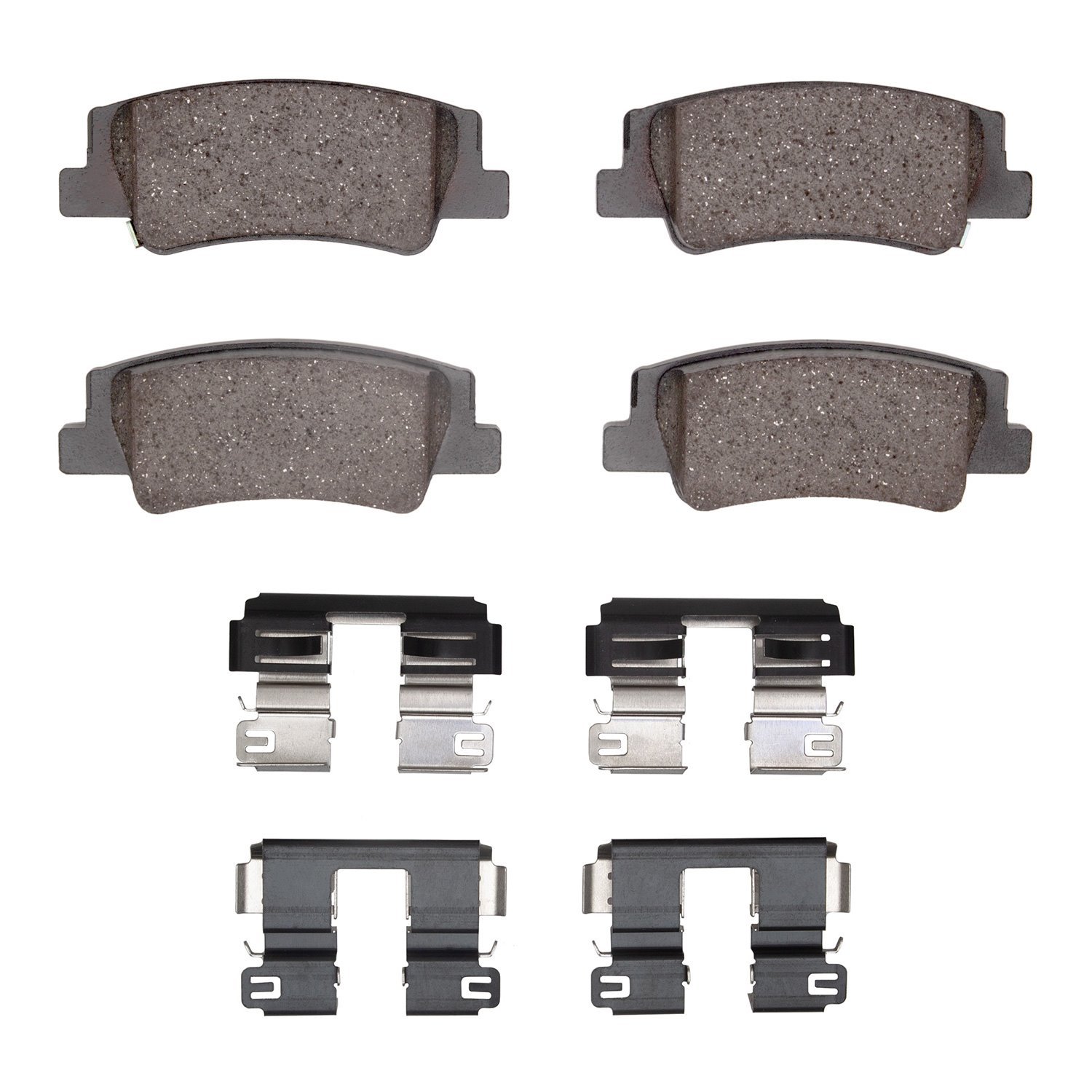 1310-2299-01 3000-Series Ceramic Brake Pads & Hardware Kit, Fits Select Kia/Hyundai/Genesis, Position: Rear