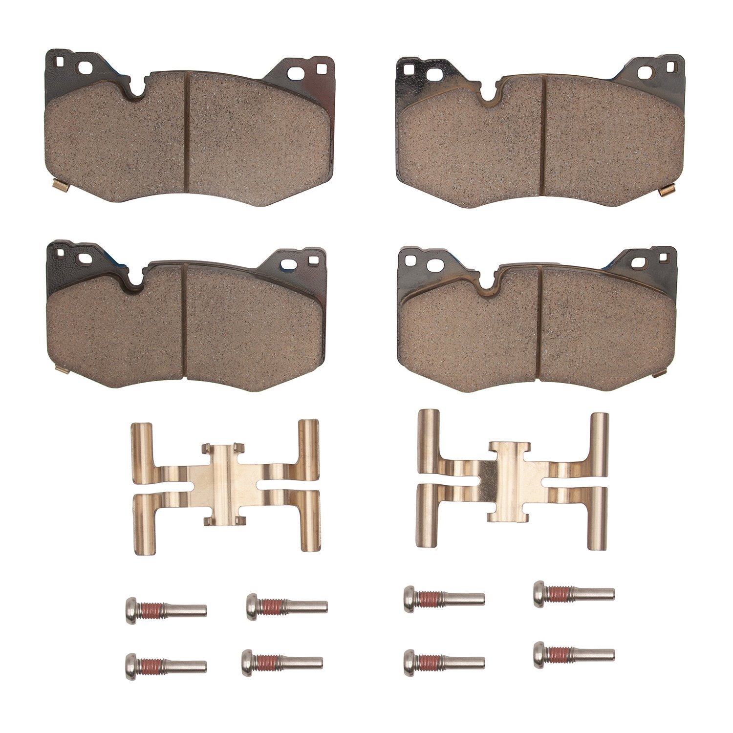 1310-2312-01 3000-Series Ceramic Brake Pads & Hardware Kit, Fits Select GM, Position: Front