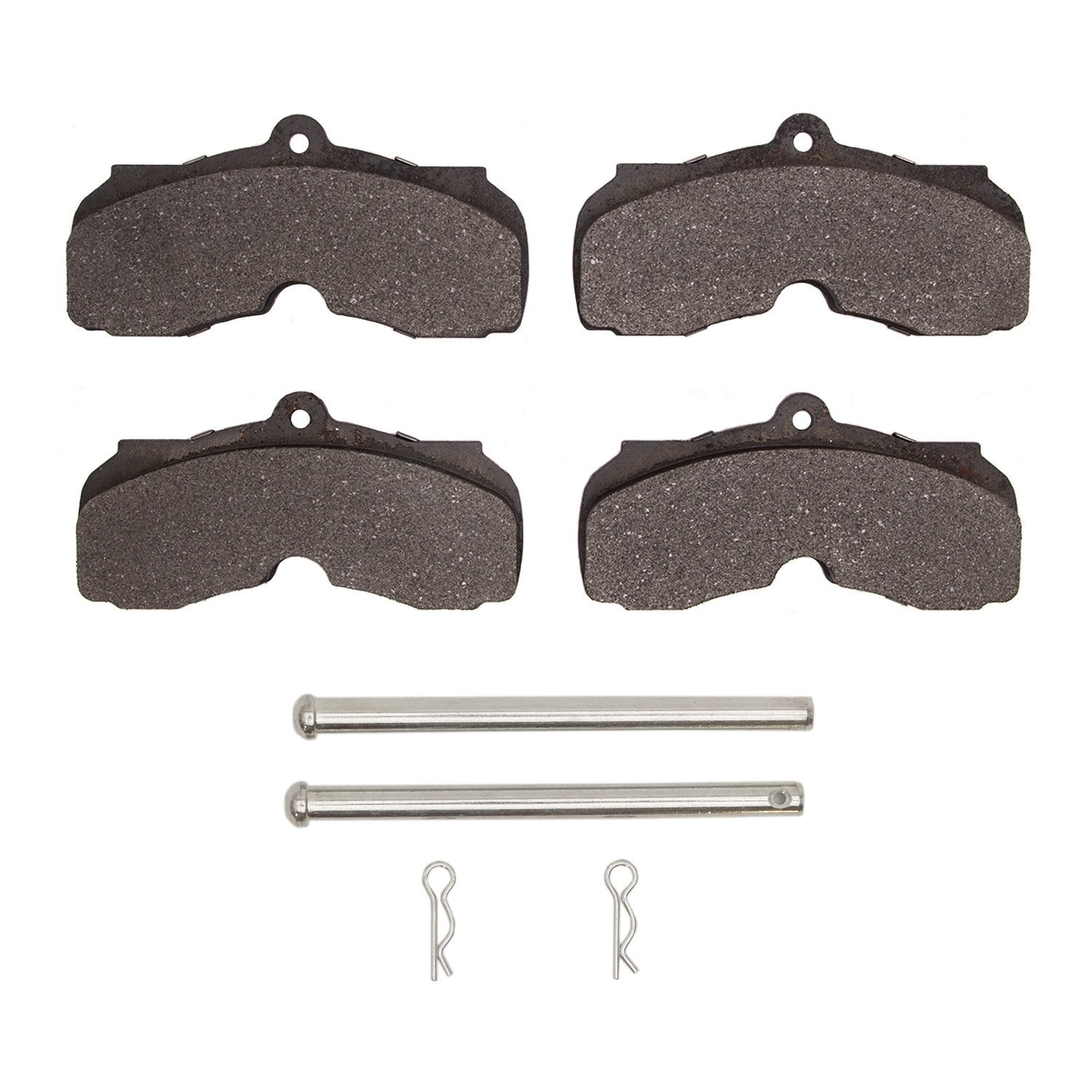 1311-0003-02 3000-Series Semi-Metallic Brake Pads & Hardware Kit, 1967-1968 GM, Position: Front