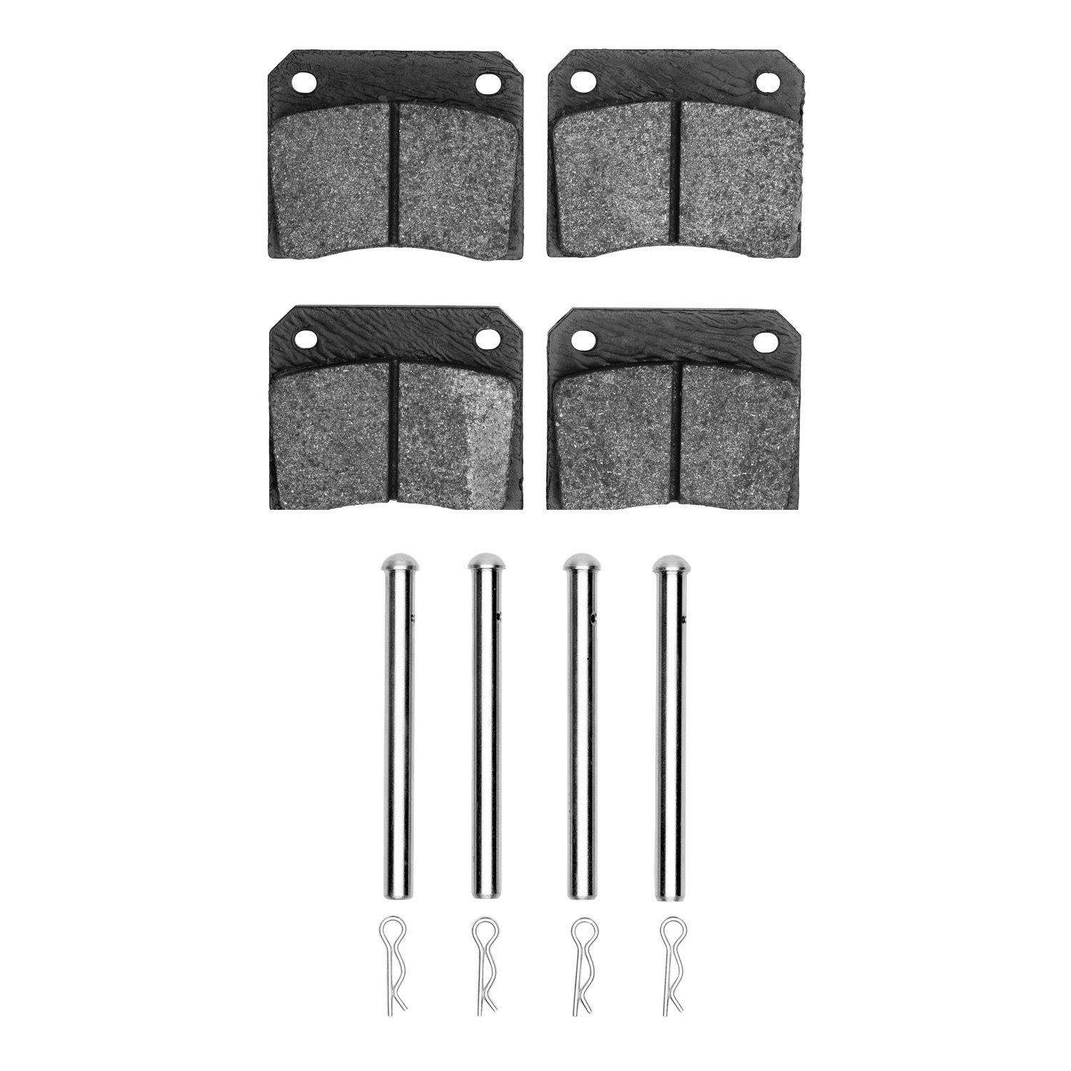 3000-Series Semi-Metallic Brake Pads & Hardware Kit,