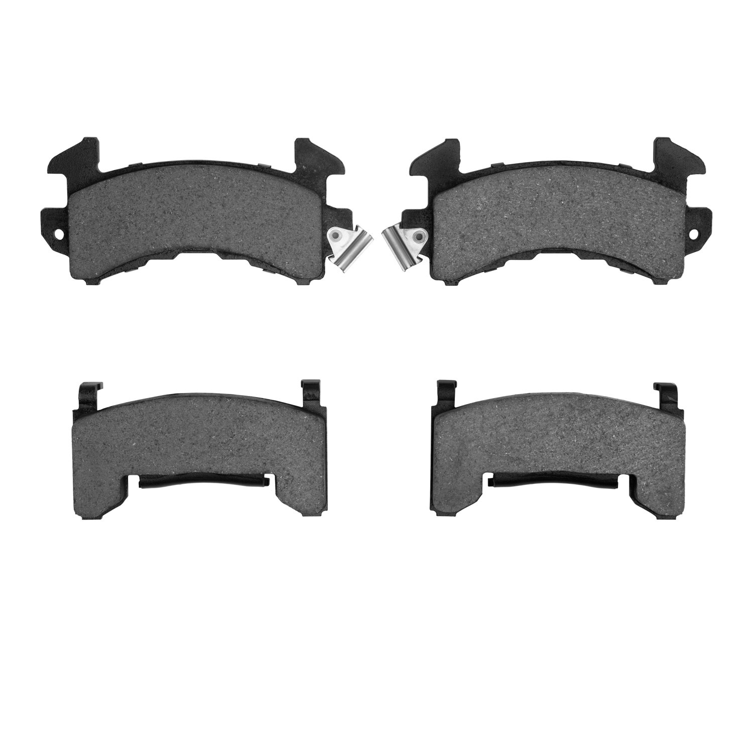 1311-0154-00 3000-Series Semi-Metallic Brake Pads, 1978-2003 GM, Position: Front