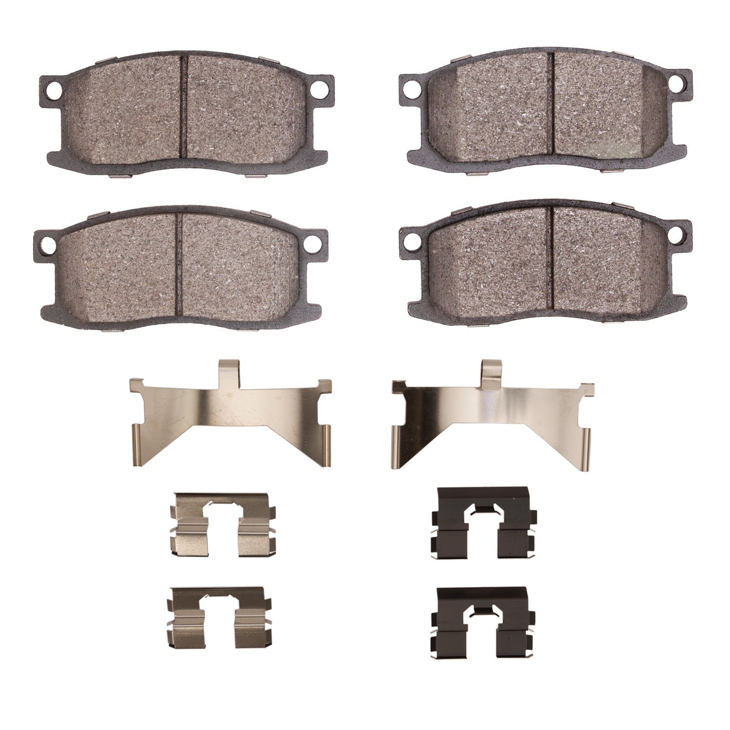 1311-0176-01 3000-Series Semi-Metallic Brake Pads & Hardware Kit, 1979-1982 Acura/Honda, Position: Front