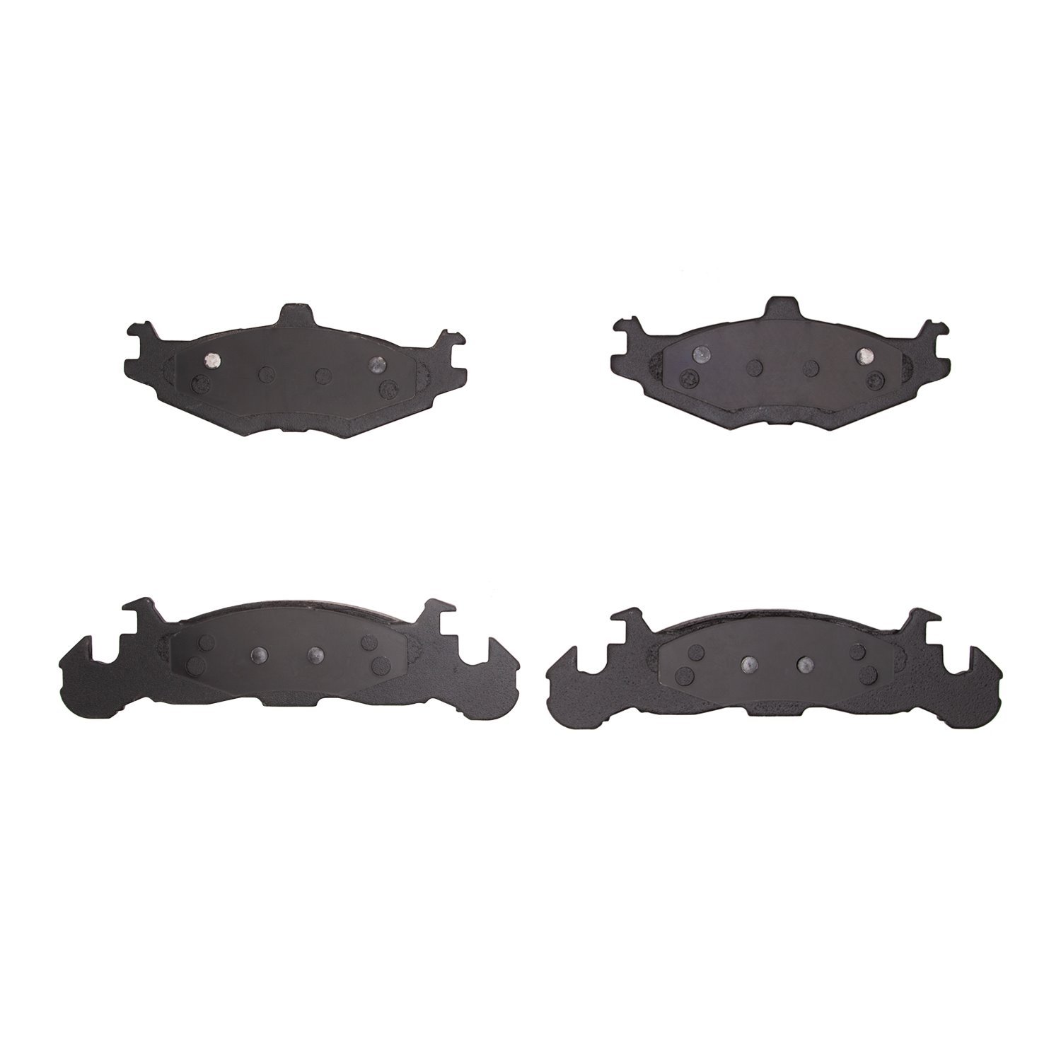 1311-0219-00 3000-Series Semi-Metallic Brake Pads, 1984-1990 Mopar, Position: Front