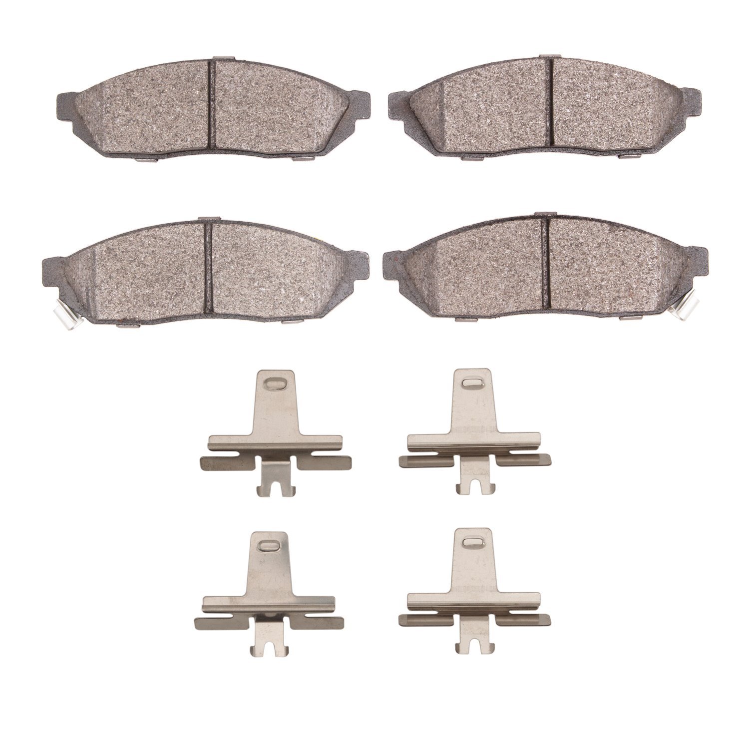 1311-0281-01 3000-Series Semi-Metallic Brake Pads & Hardware Kit, 1980-1983 Acura/Honda, Position: Front