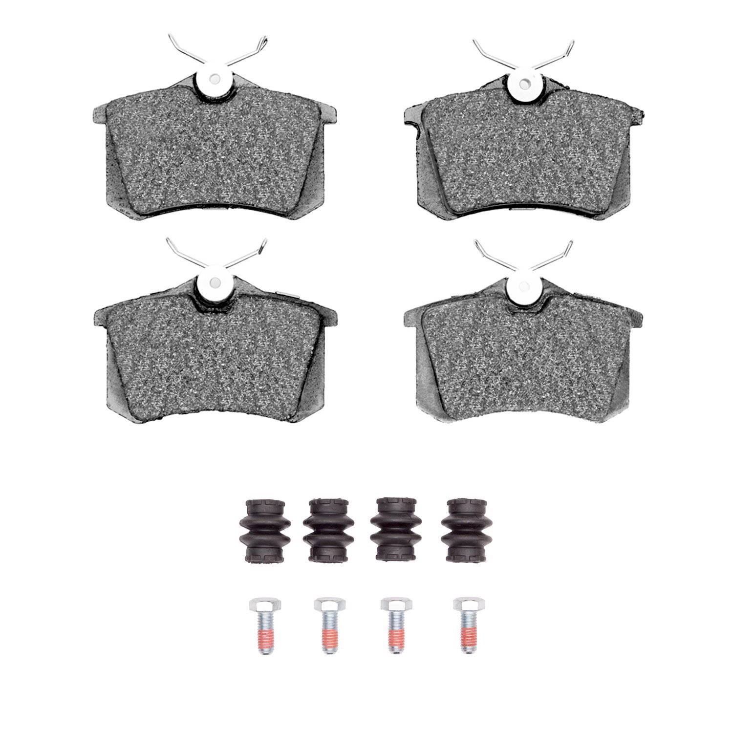 3000-Series Semi-Metallic Brake Pads & Hardware Kit,