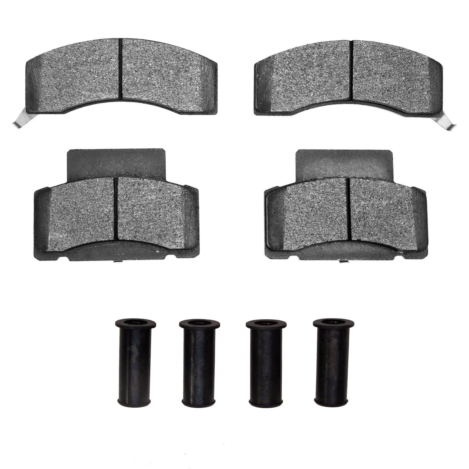 1311-0459-01 3000-Series Semi-Metallic Brake Pads & Hardware Kit, 1990-2002 Multiple Makes/Models, Position: Front