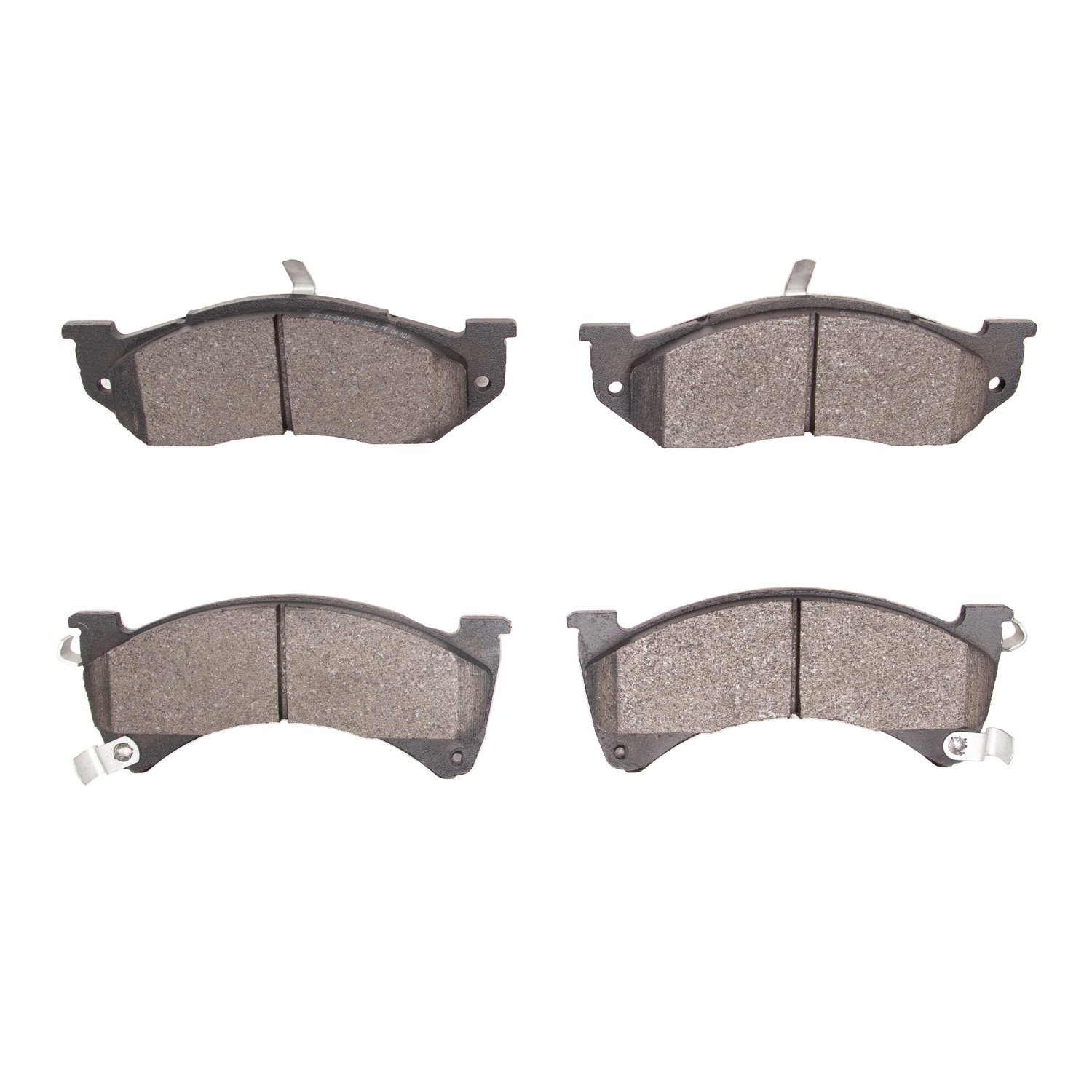 1311-0478-00 3000-Series Semi-Metallic Brake Pads, 1988-1990 Mopar, Position: Front