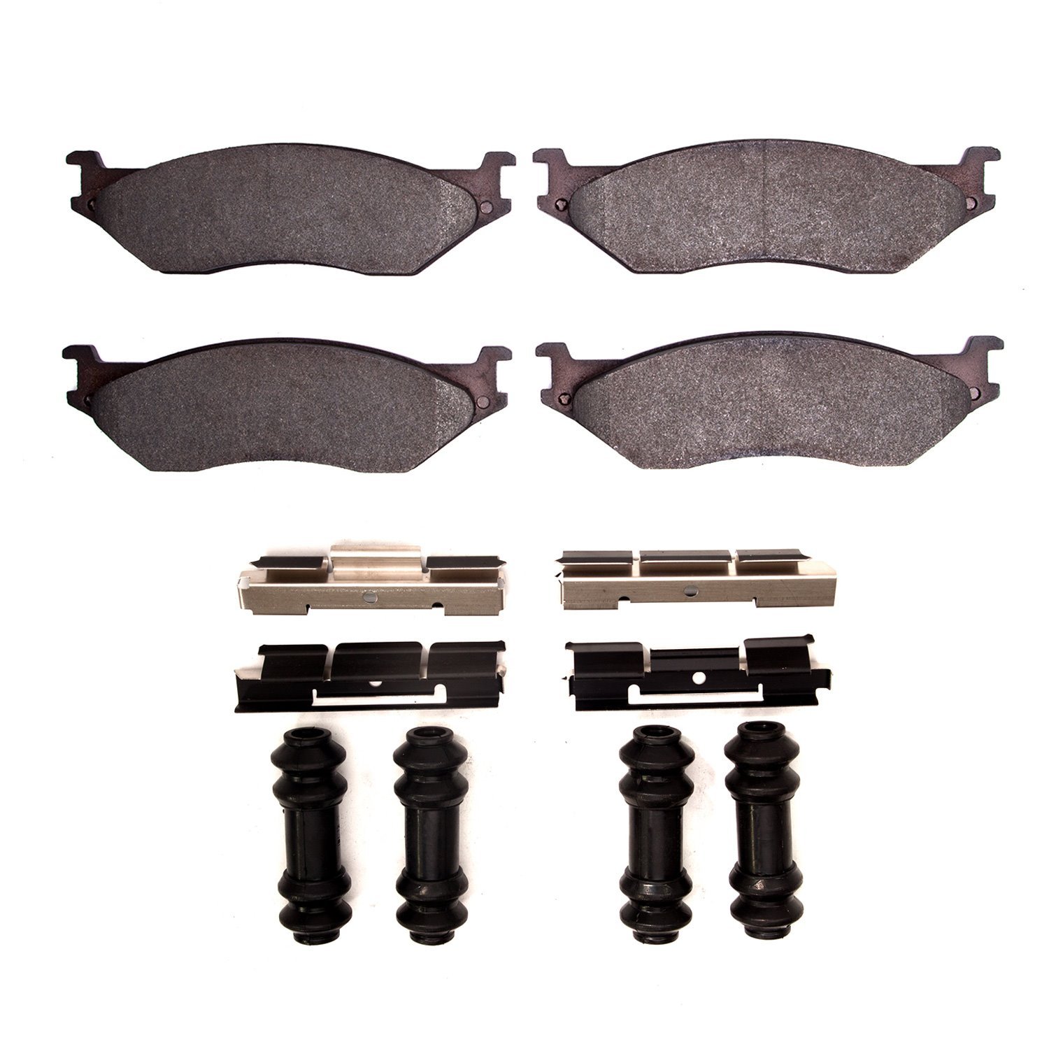 1311-0777-01 3000-Series Semi-Metallic Brake Pads & Hardware Kit, 1999-2010 Ford/Lincoln/Mercury/Mazda, Position: Front,Fr & Rr,