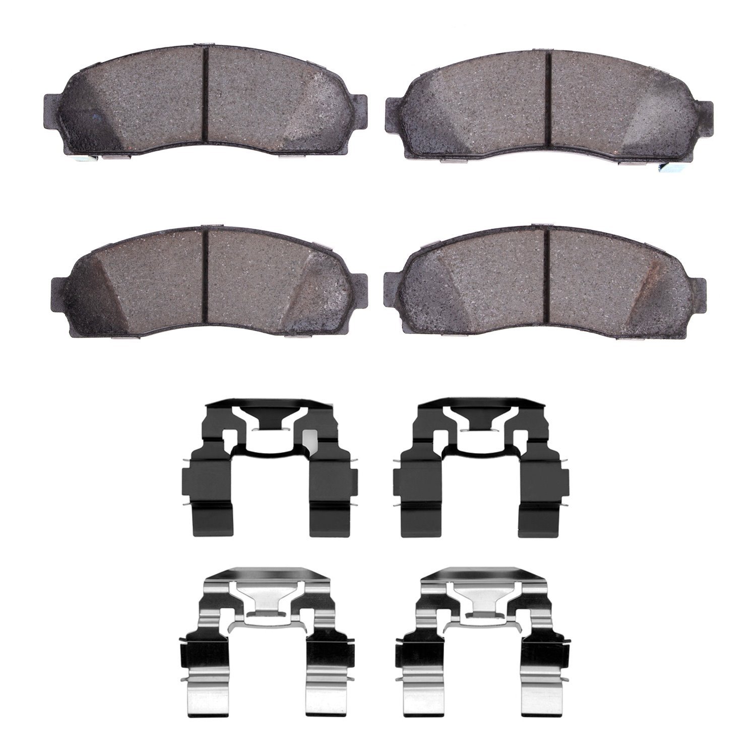 3000-Series Semi-Metallic Brake Pads & Hardware Kit,