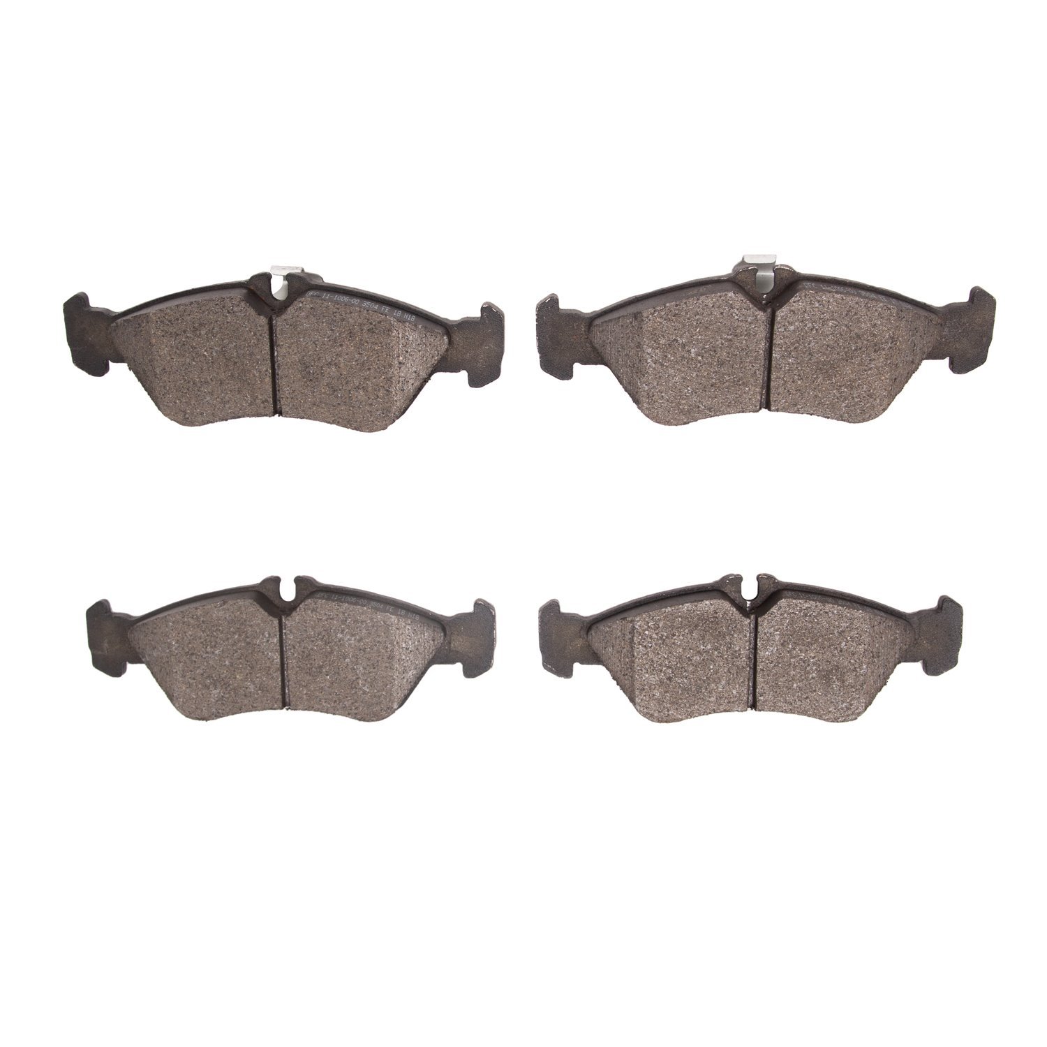 1311-1006-00 3000-Series Semi-Metallic Brake Pads, 2002-2006 Multiple Makes/Models, Position: Rear,Rr
